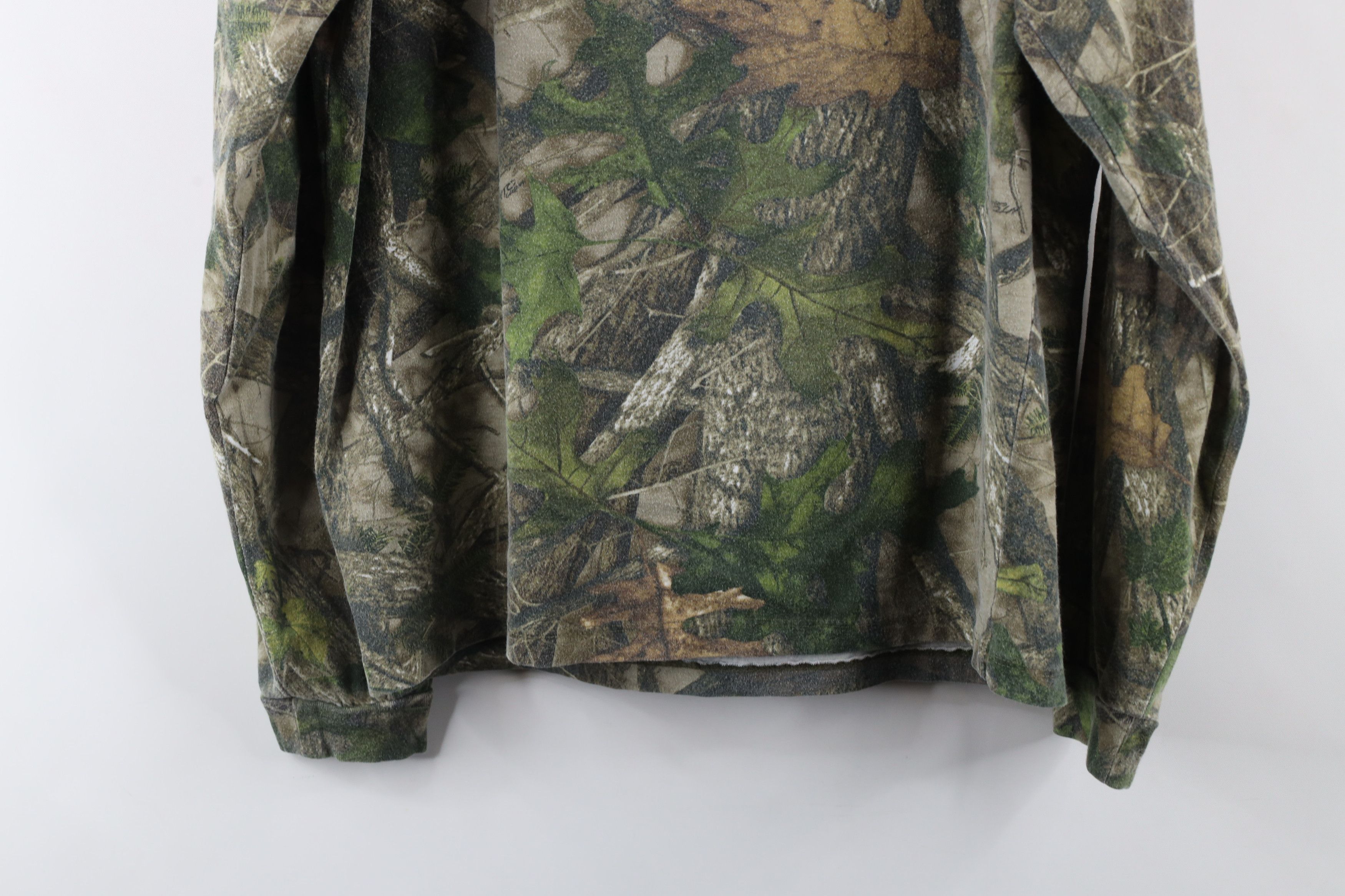 Vintage Vintage Y2K Streetwear Camouflage Long Sleeve T-Shirt Cotton Size US S / EU 44-46 / 1 - 9 Thumbnail