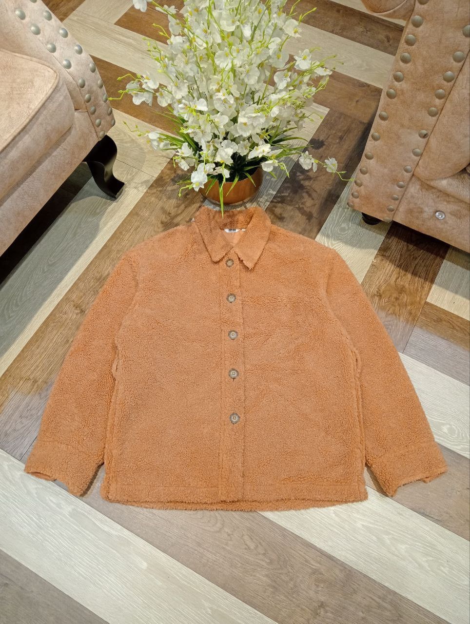 Lemaire × Uniqlo UNIQLO LEMAIRE SHERPA JACKET - SIZE S Size US S / EU 44-46 / 1 - 2 Thumbnail