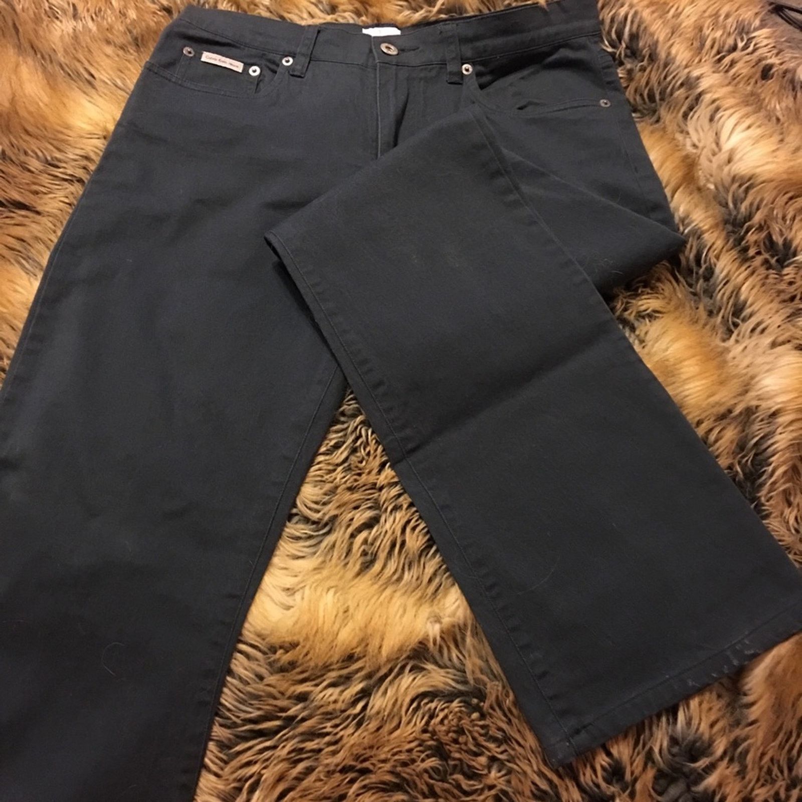 Calvin Klein Calvin Klein lightweight jeans slate blue Size 29" - 6 Thumbnail