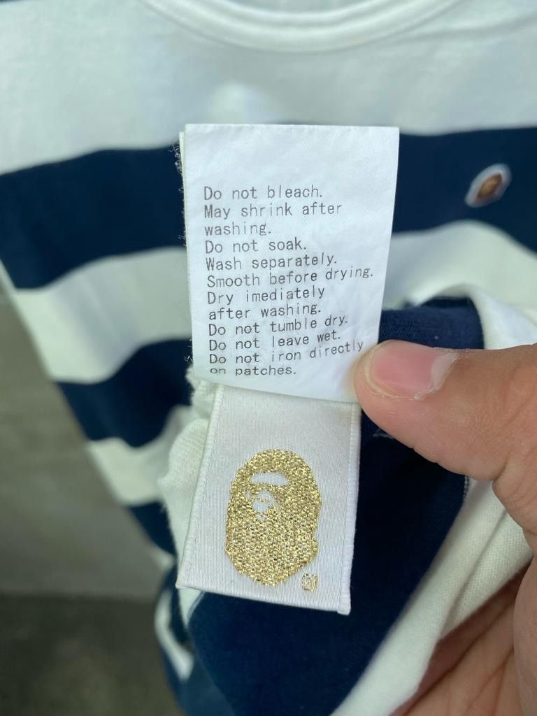 Bape Striped Tank Top Size US M / EU 48-50 / 2 - 11 Thumbnail