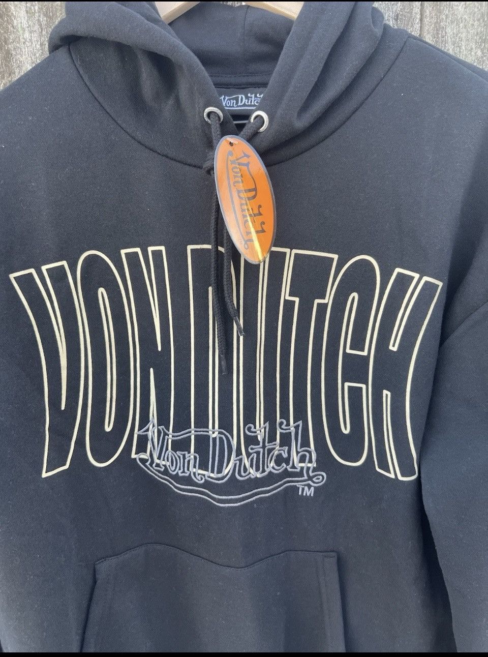 Von Dutch Official “Von Dutch” Embroidered Black Hoodie Small Size US S / EU 44-46 / 1 - 6 Thumbnail