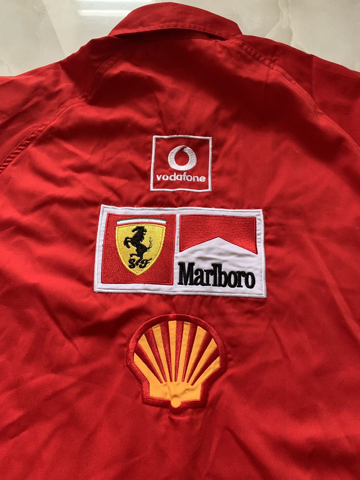 Vintage Ferrari Vintage 1996 Button Up Short Sleeve Shirt Marlboro Size US XXL / EU 58 / 5 - 6 Thumbnail