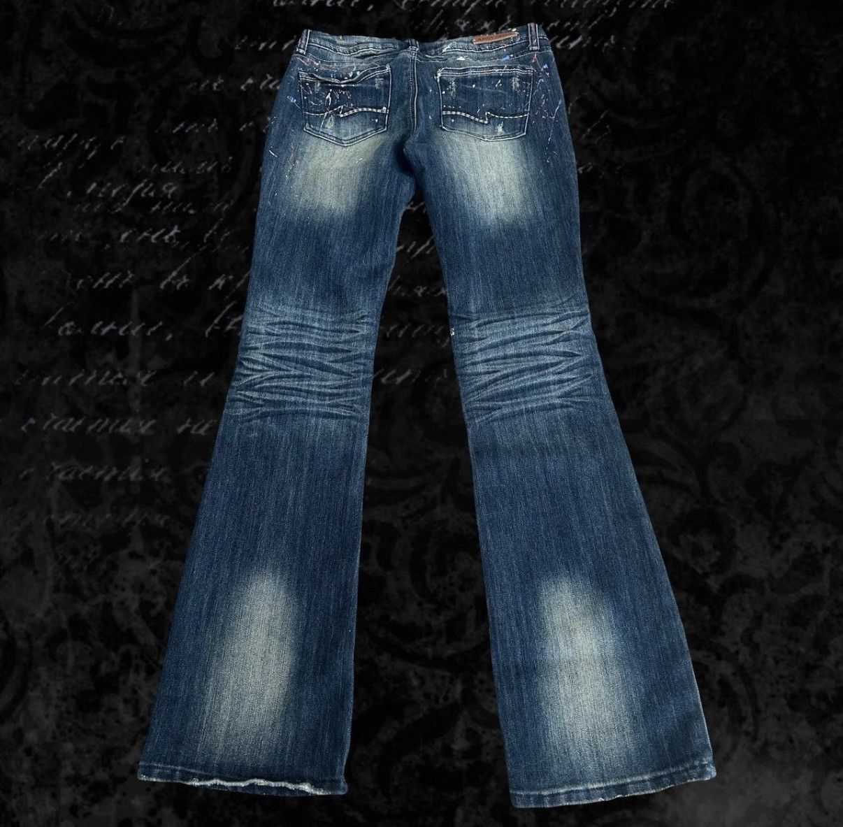 Japanese Brand Japanese Flared Jeans Size US 29 - 2 Thumbnail