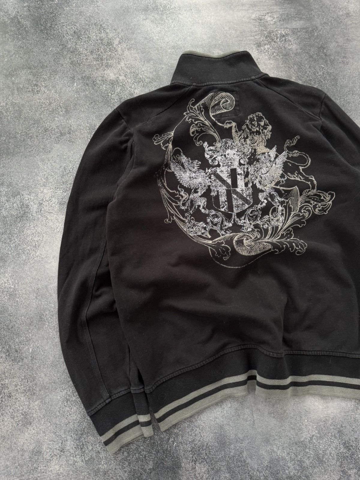Guess Guess vintage y2k zip sweatshirt japanese brand avant garde Size US L / EU 52-54 / 3 - 7 Thumbnail