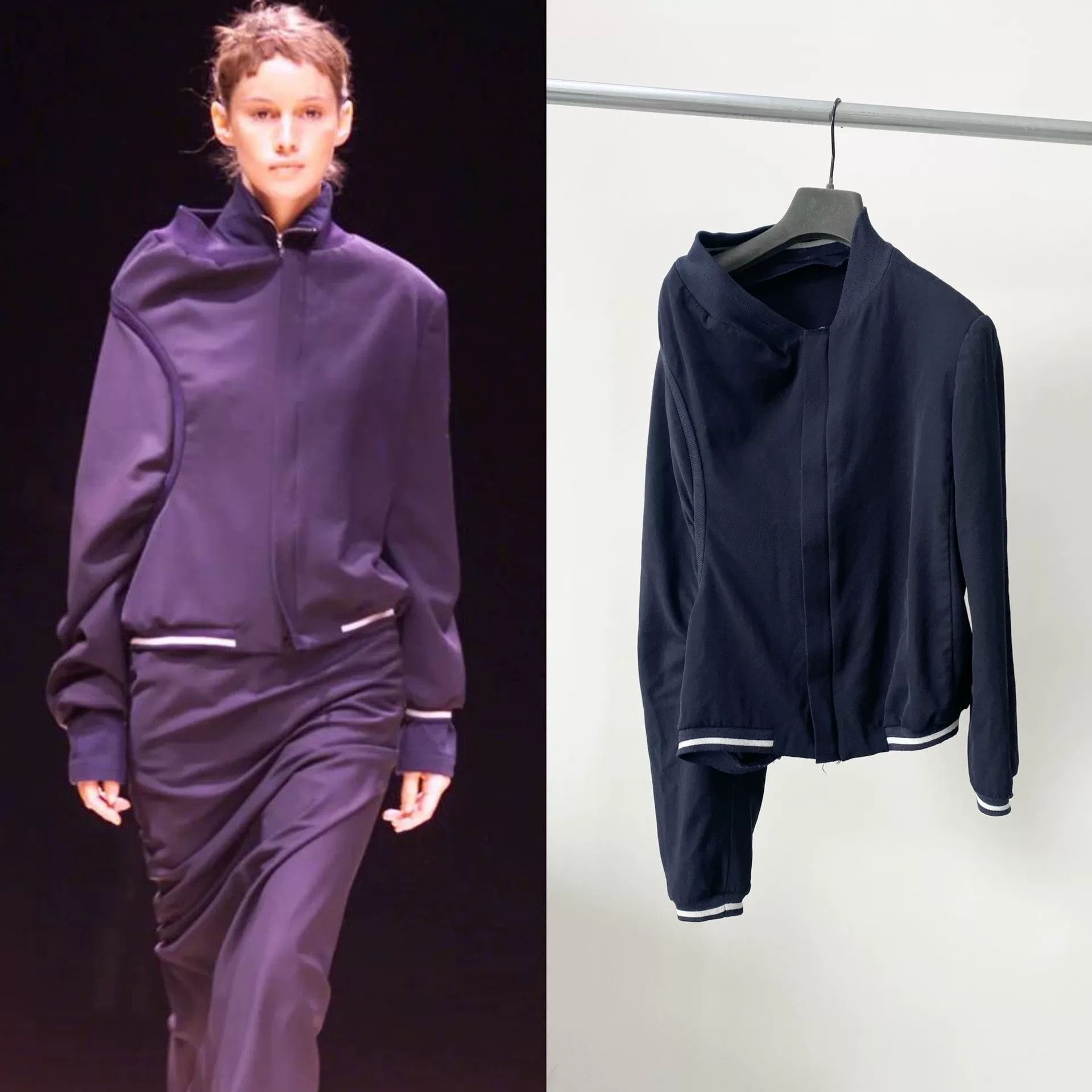 Yohji Yamamoto Yohji Yamamoto 2001 Asymmetric Jacket Size US M / EU 48-50 / 2 - 1 Thumbnail