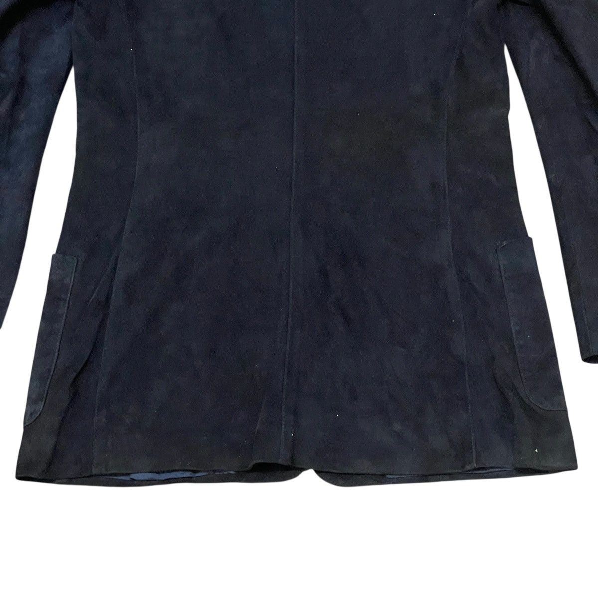 Genuine Leather Vintage Simon Style Milano Genuine Leather Blazer Jacket Size US XS / EU 42 / 0 - 16 Thumbnail