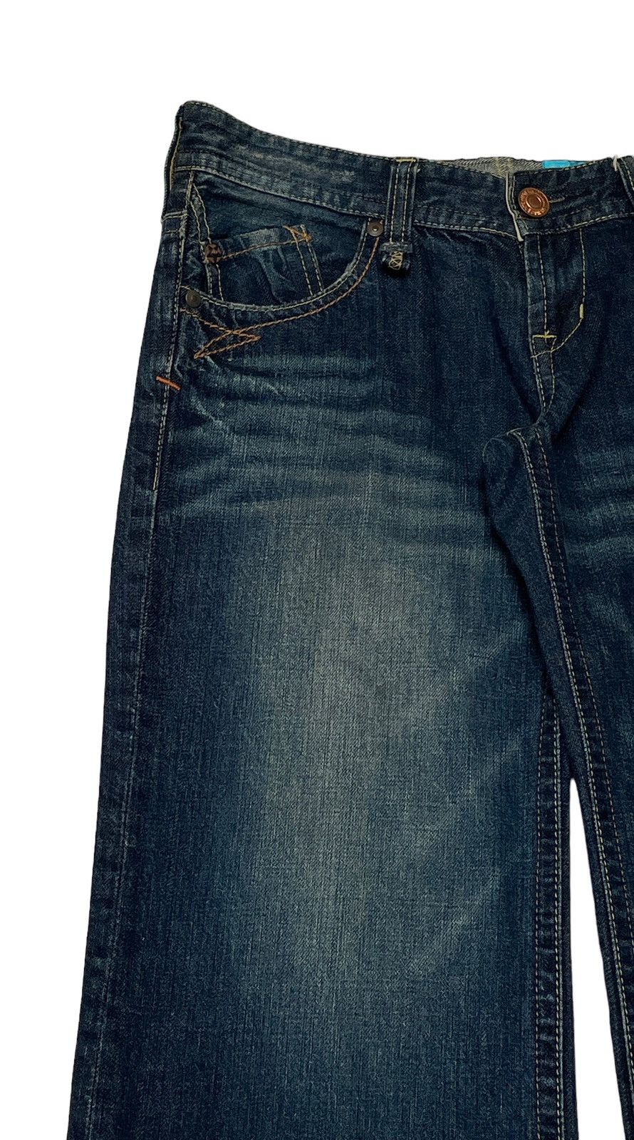 Japanese Brand × Vintage Vintage Brand Love Cuetieen Flared Jeans 2000s Size US 32 / EU 48 - 4 Thumbnail