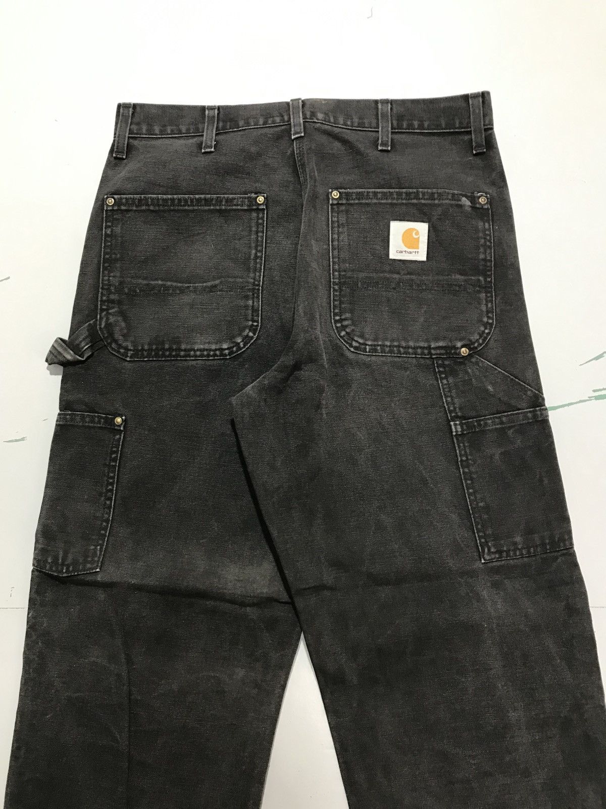 Carhartt Vintage carhartt B01 BLK double knee workwear Size US 32 / EU 48 - 10 Thumbnail