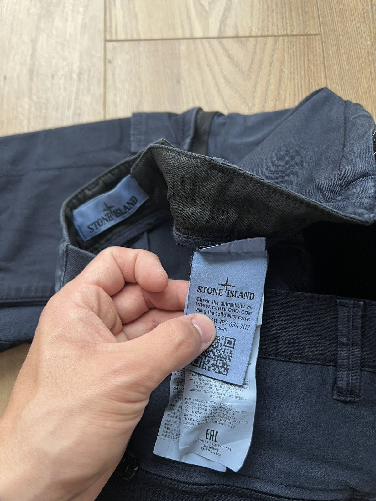 Stone Island STONE ISLAND CARGO MULTIPOCKET Y2K RARE CARGO PANTS Size US 28 / EU 44 - 10 Thumbnail