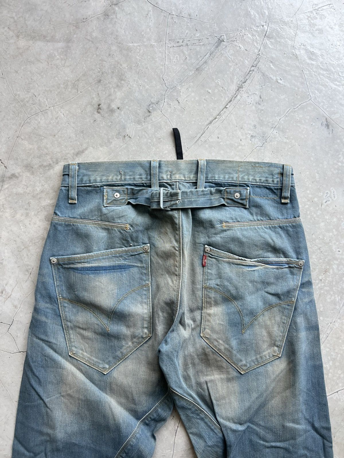 Levi's Levis Engineered Jeans Buckle Back Tag W30 Actual 30x32.5 Size US 30 / EU 46 - 6 Thumbnail