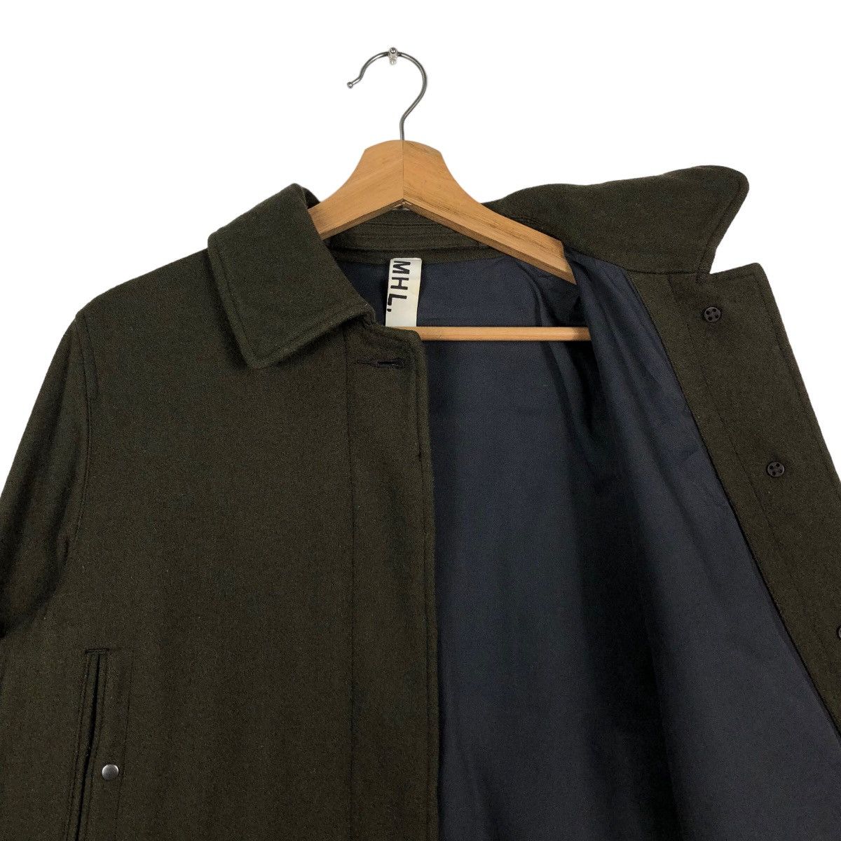 Japanese Brand Vintage Margarett Howell Wool Inspector Jacket Cargo Pocket Size US M / EU 48-50 / 2 - 9 Thumbnail