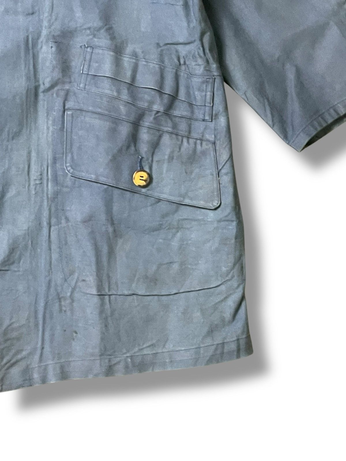 Hermes Vintage Hermes Waxed Cotton Jacket (52) Size US M / EU 48-50 / 2 - 7 Thumbnail