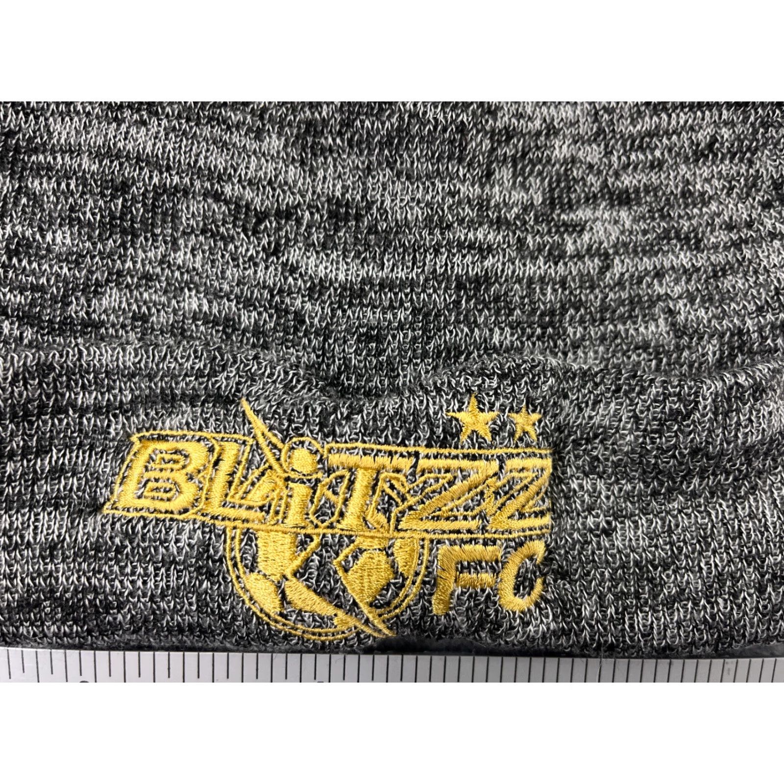 Port Authority Utah Blitzz FC Club Beanie Adult One Size Gray Knit Acrylic Poly Blend Size ONE SIZE - 2 Thumbnail