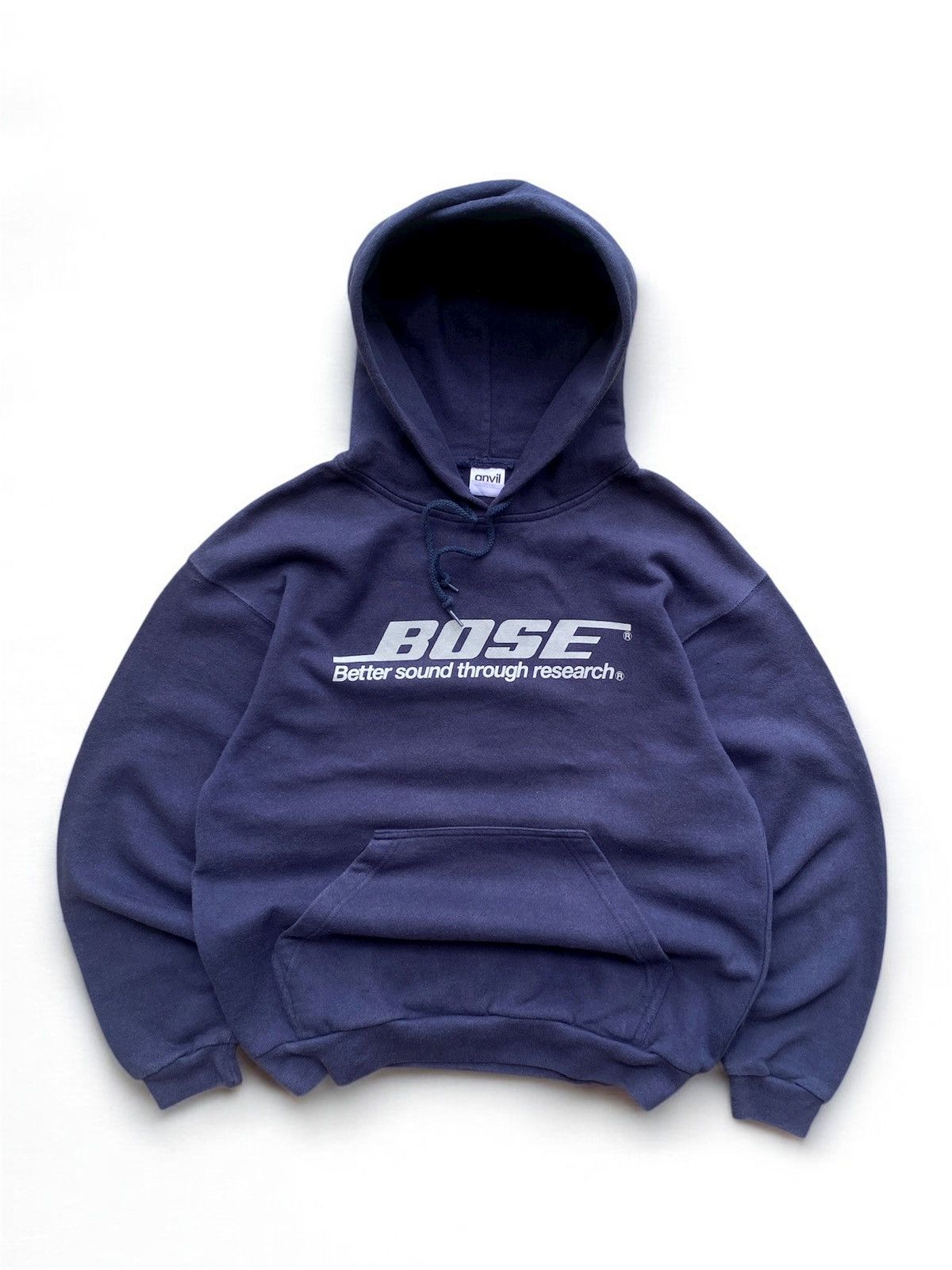 Vintage Vintage 1990s Bose Sound System Pullover Hoodie Size US M / EU 48-50 / 2 - 2 Thumbnail