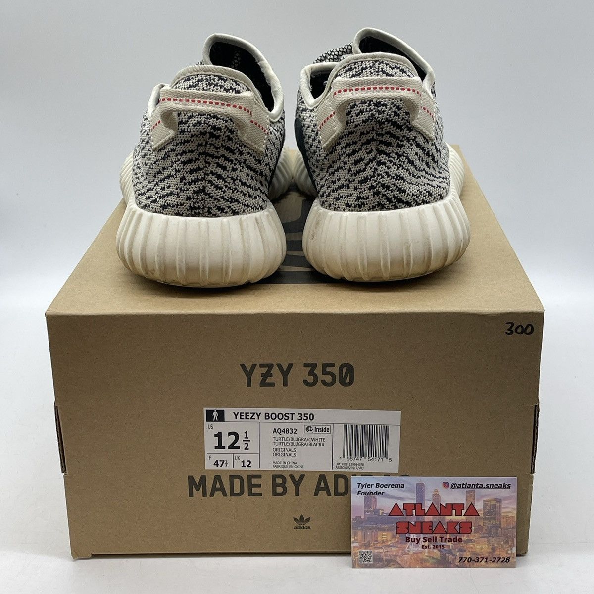 Adidas Yeezy boost 350 turtle dove Size US 12.5 / EU 45-46 - 3 Thumbnail