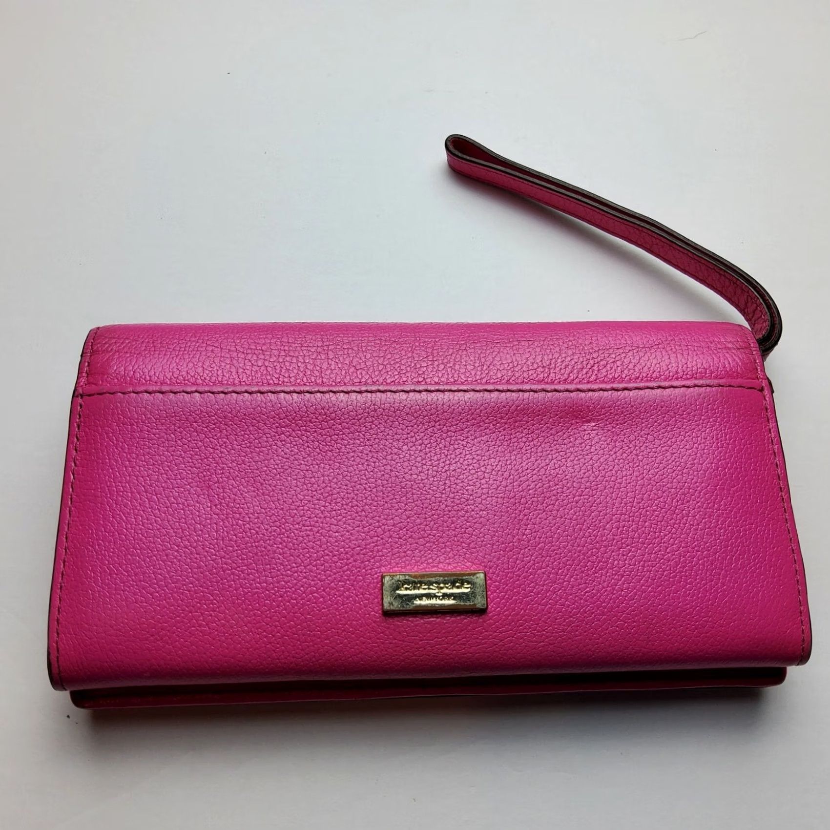 Vintage Kate Spade Villabella Ave Mara Wristlet Wallet Pink Large Womens Size ONE SIZE - 4 Thumbnail