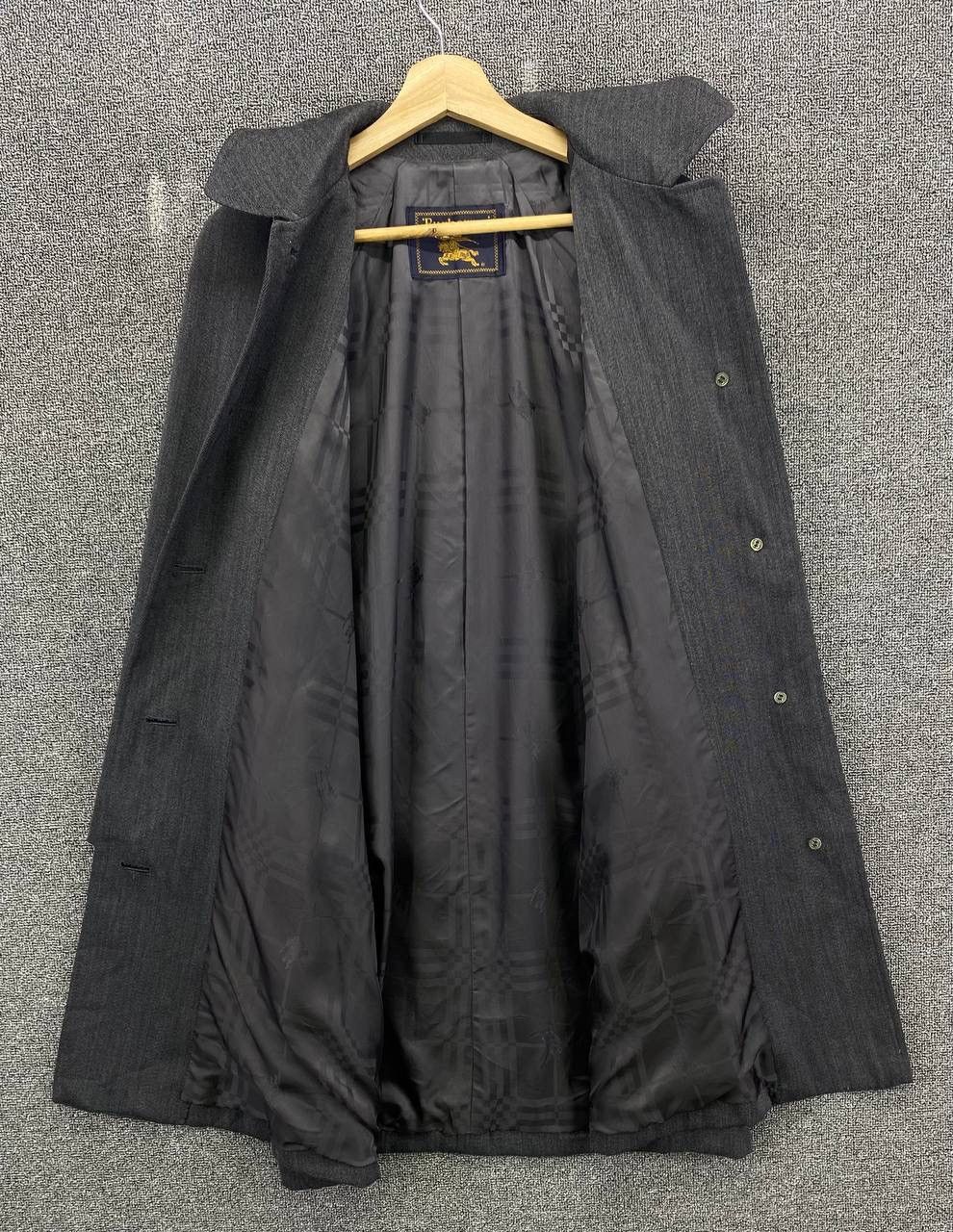 Burberry Vintage Burberry Nice Design Wool Long Jacket Size M / US 6-8 / IT 42-44 - 7 Thumbnail