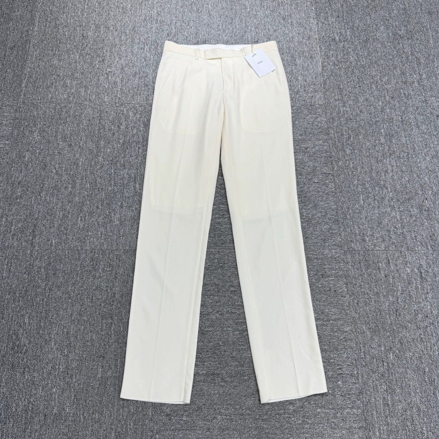 Dior Dior Off-White Wool Chinos 44 Size US 28 / EU 44 - 1 Thumbnail