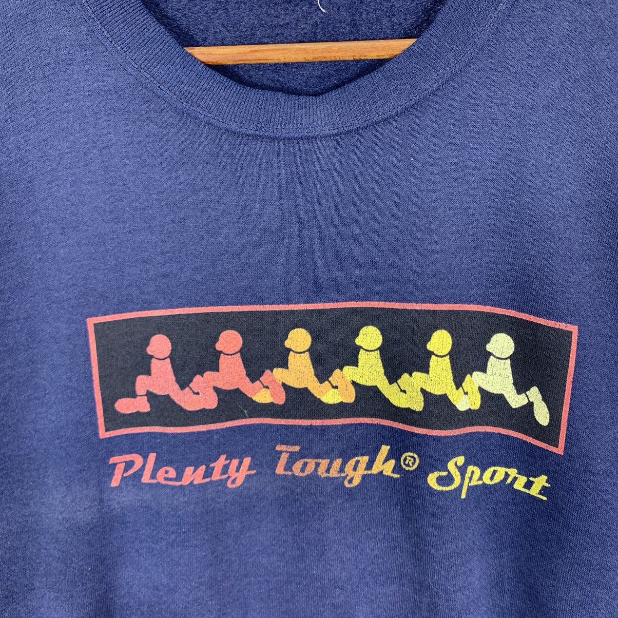 Vintage × Welcome Skateboards VINTAGE 90S PLENTY TOUGH SPORT SKATEBOARD PULLOVER CREWNECK Size US M / EU 48-50 / 2 - 5 Thumbnail