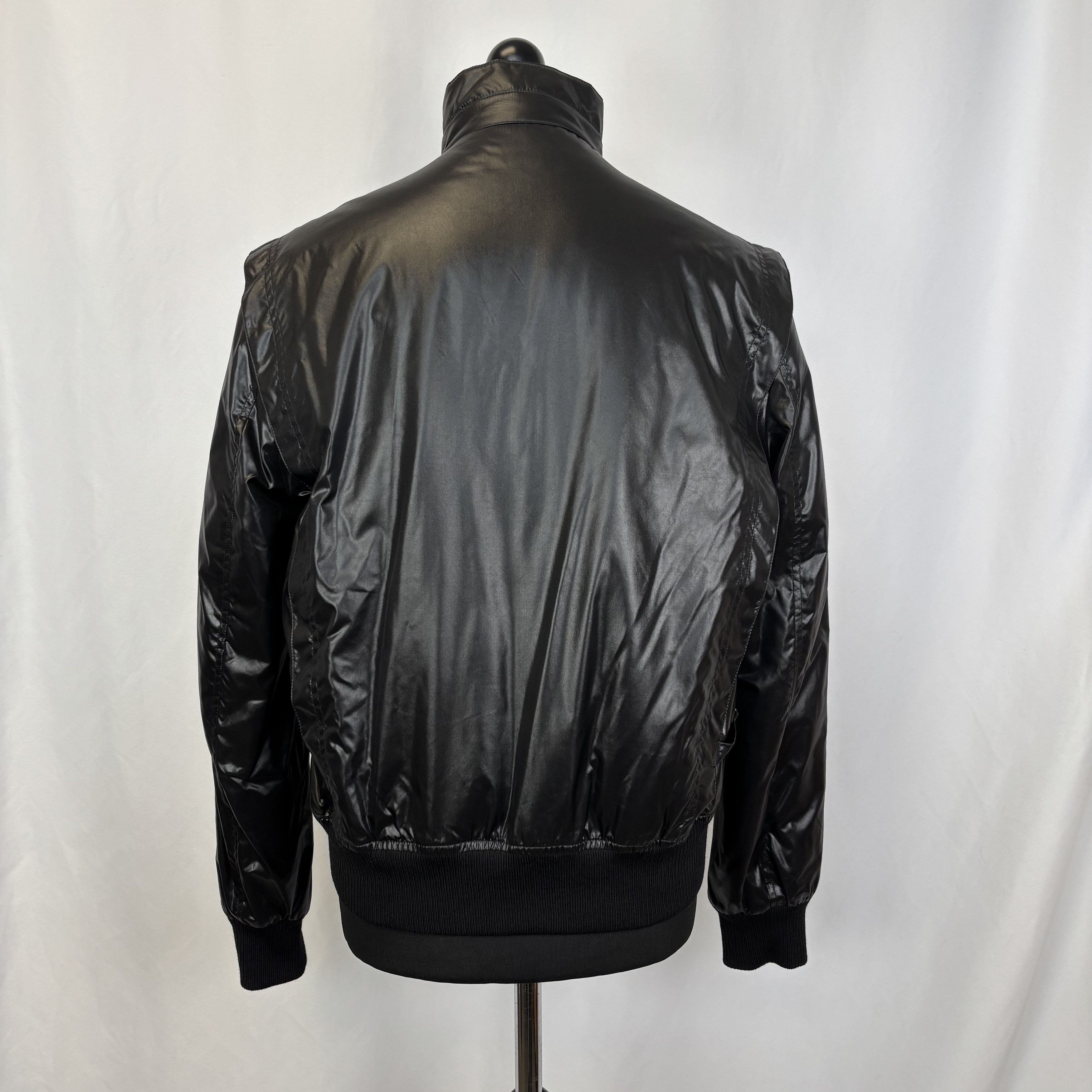 Saint Laurent Paris Saint Laurent Striped Puffa Coat Size US L / EU 52-54 / 3 - 3 Thumbnail