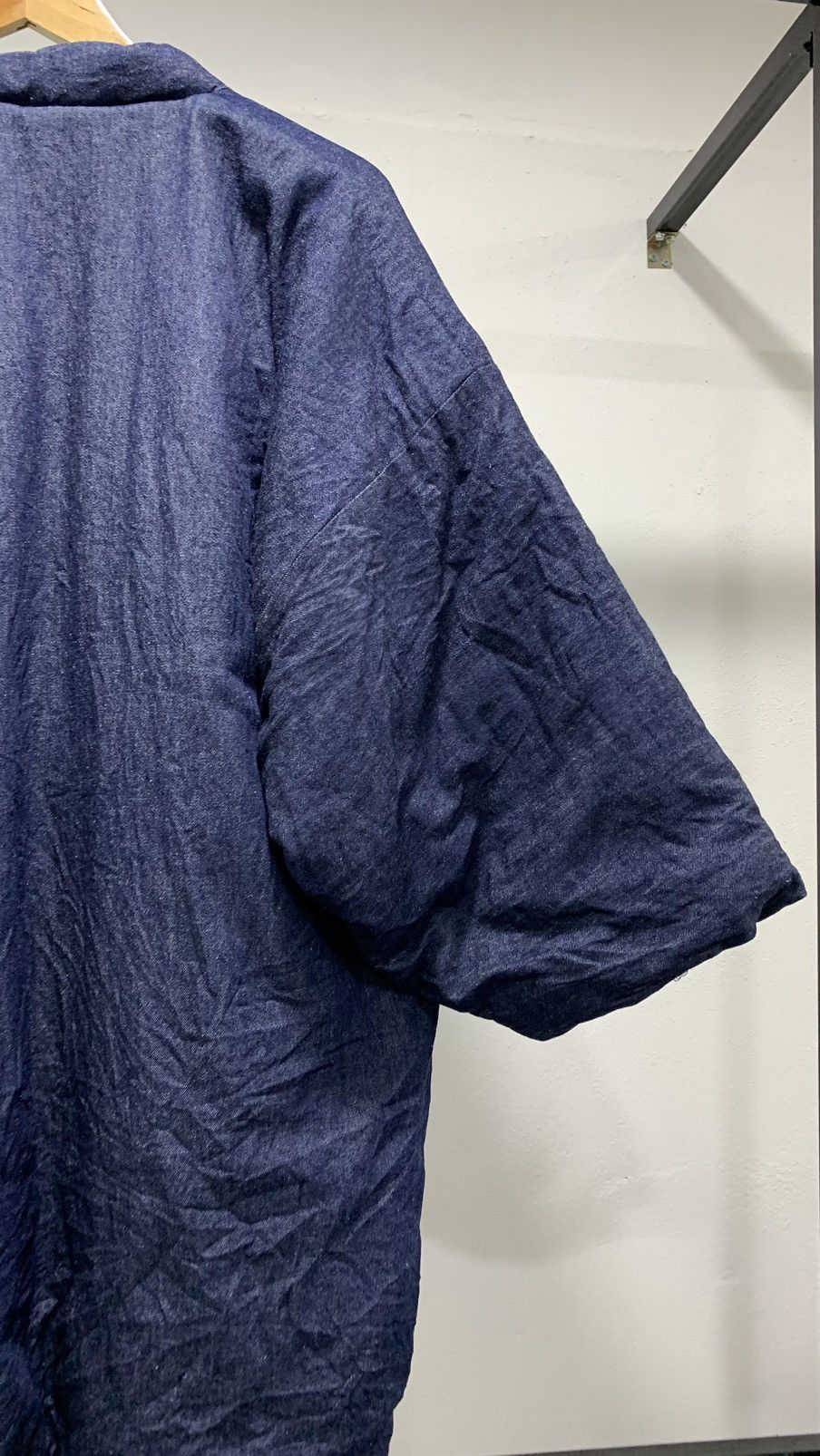 Japanese Brand Yoichi Denim Kimono Quilted Puffer Kapital Size US L / EU 52-54 / 3 - 16 Thumbnail