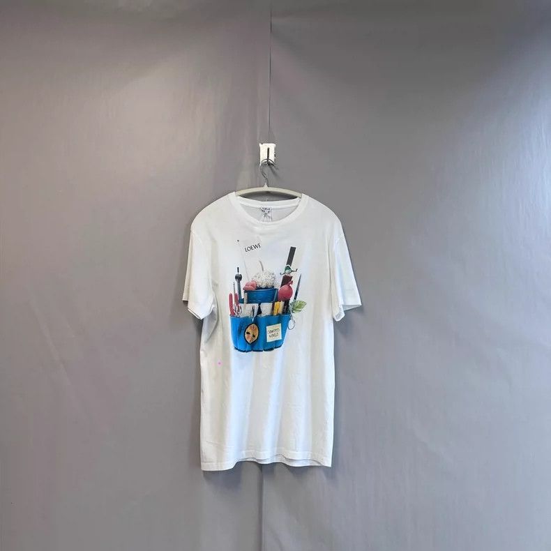 Loewe loewe White short sleeve 2505-Nextarrow Size US M / EU 48-50 / 2 - 1 Thumbnail