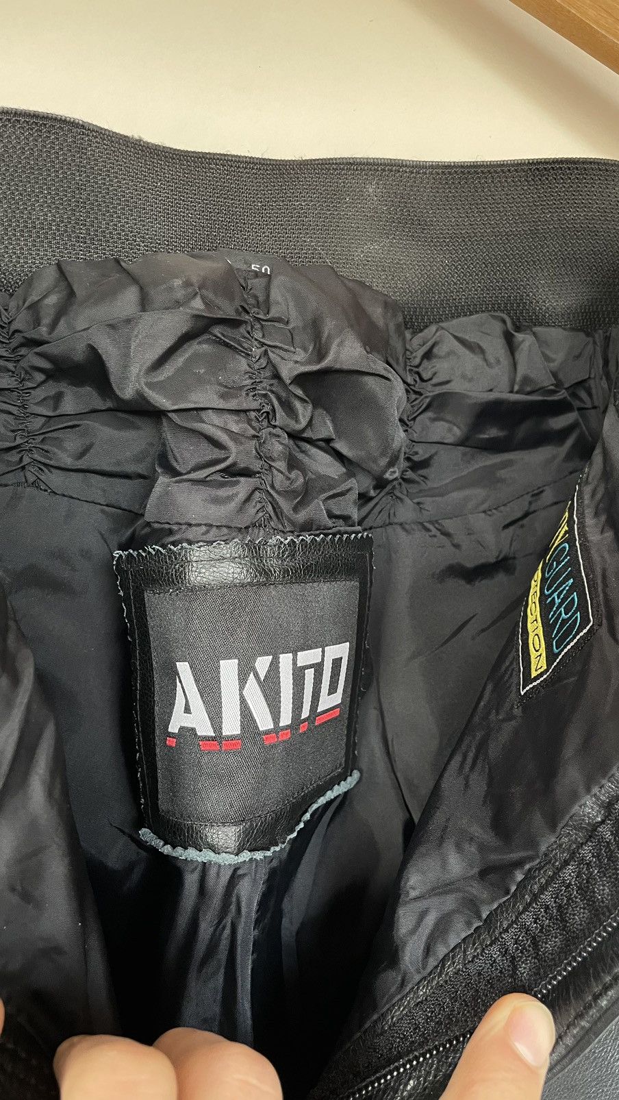 Other Akito Leather Motorcycle Pants - Size 34 Excellent Condition Size US 34 / EU 50 - 10 Thumbnail
