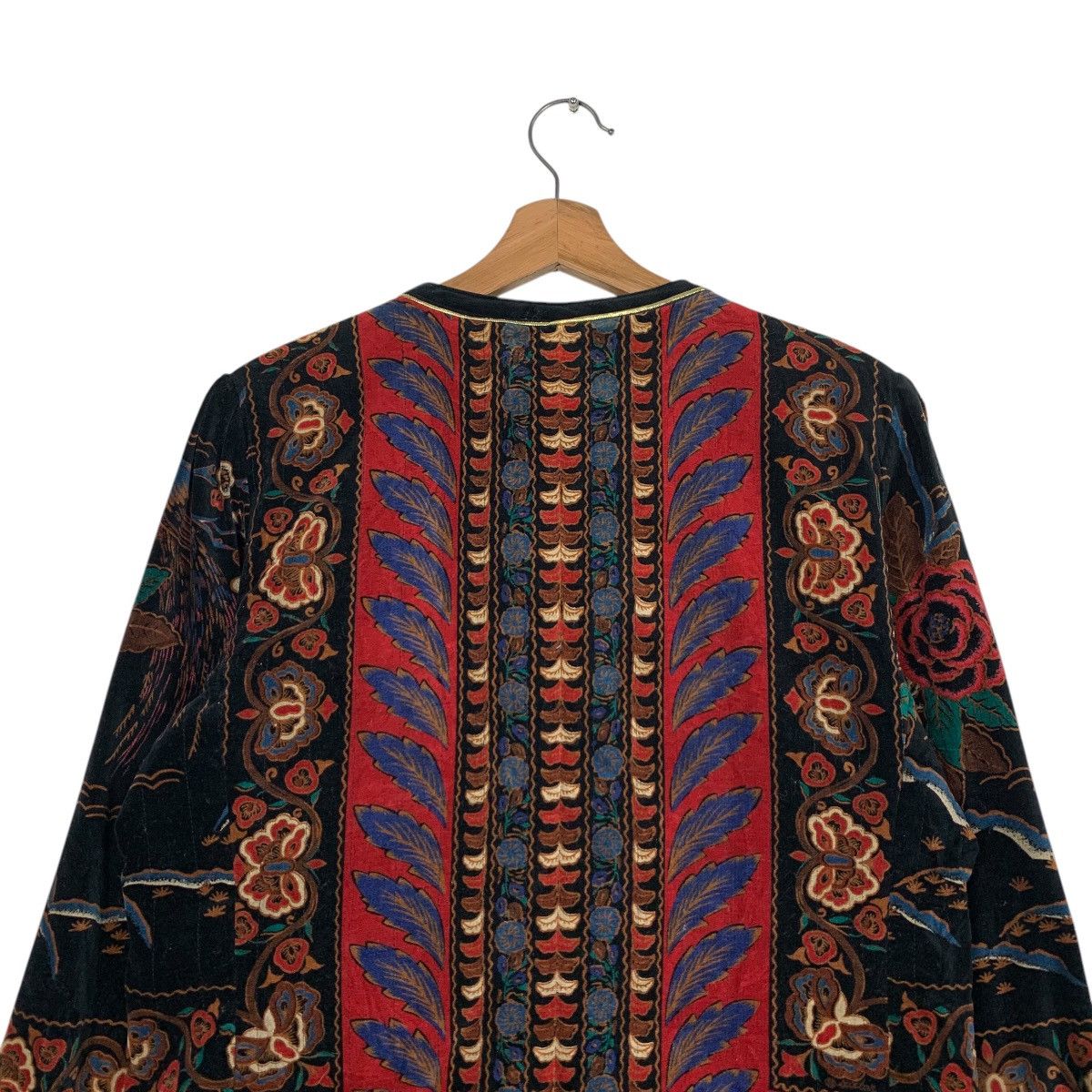 Japanese Brand SAXTON HALL Japan Bohemian Oriental Style Jacket #1820-C22 Size M / US 6-8 / IT 42-44 - 8 Thumbnail