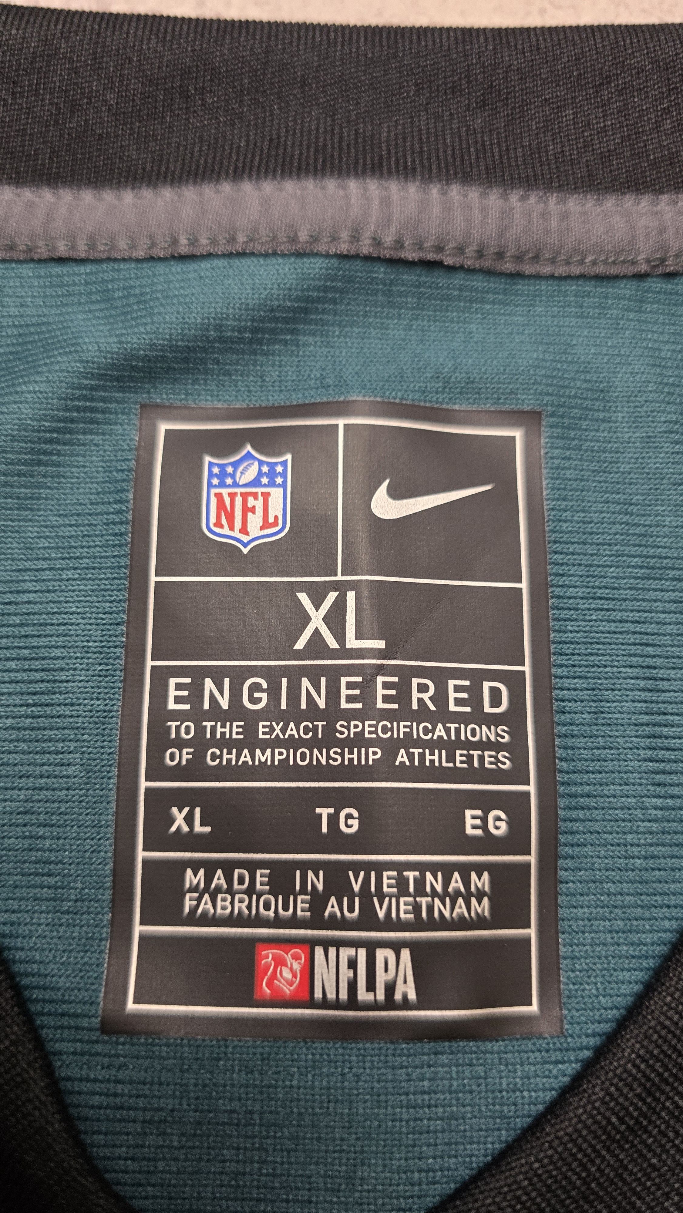 Nike Jalen Hurts Eagles Nike Super Bowl LIX Champs Jersey Size US XL / EU 56 / 4 - 19 Thumbnail