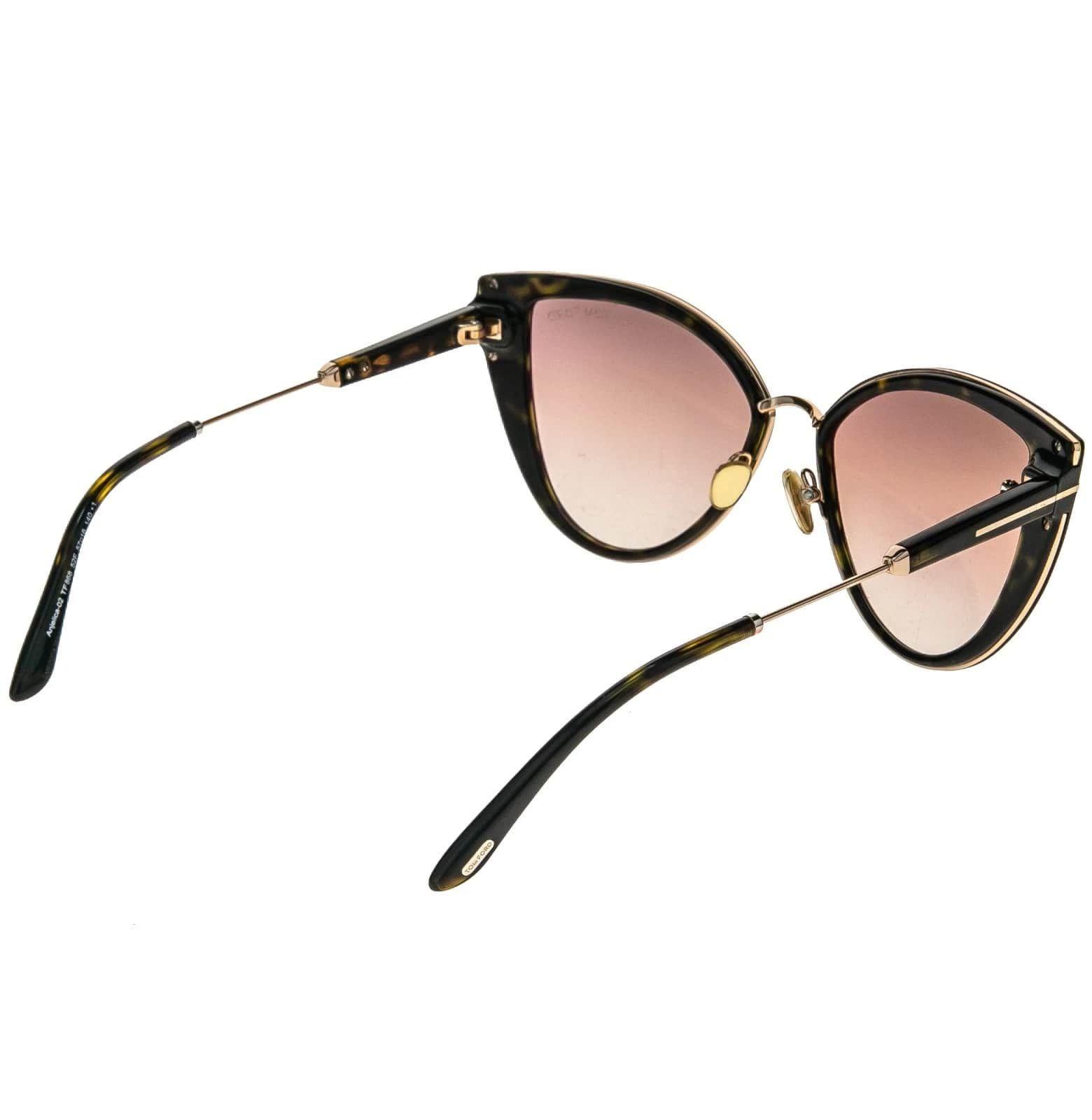 Tom Ford TOM FORD ANJELICA 02 TF0868 52F Brown Sunglasses 868 FT0868 Size ONE SIZE - 5 Thumbnail