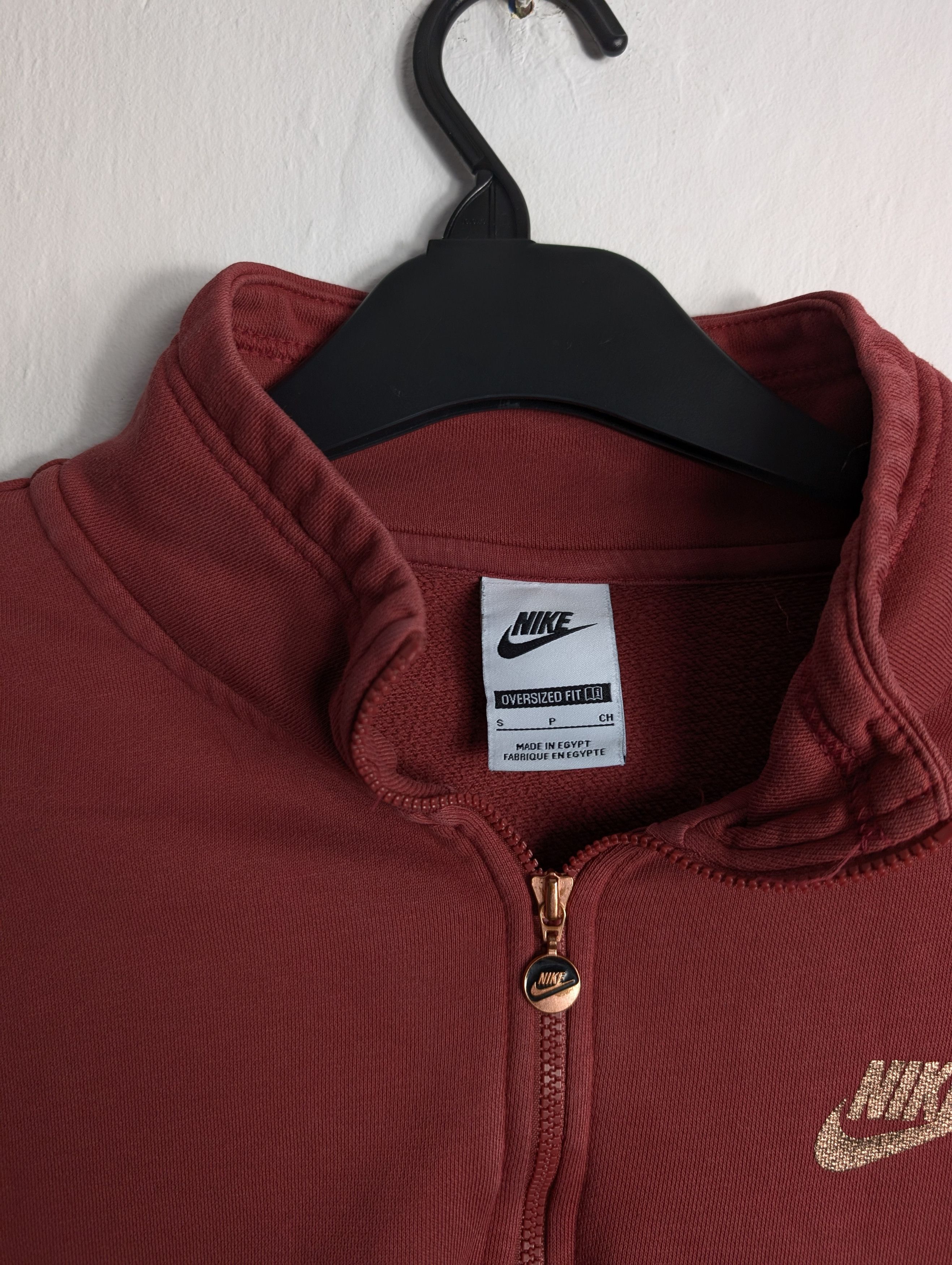 Nike Nike Oversized Sweatshirt 1/4 Zip Size S / US 4 / IT 40 - 3 Thumbnail