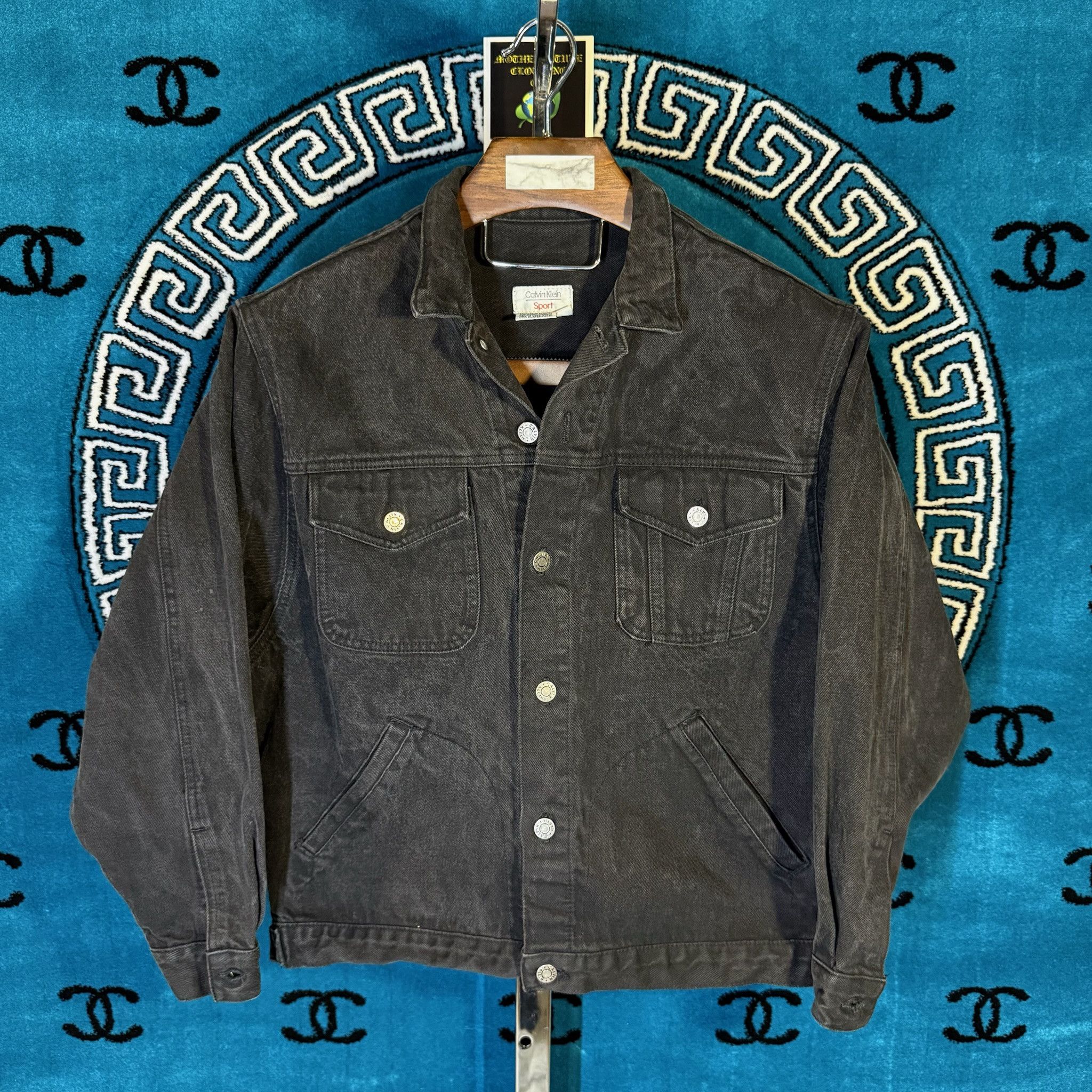 Calvin Klein VINTAGE CALVIN KLEIN DENIM L/S JACKET Size US M / EU 48-50 / 2 - 1 Thumbnail