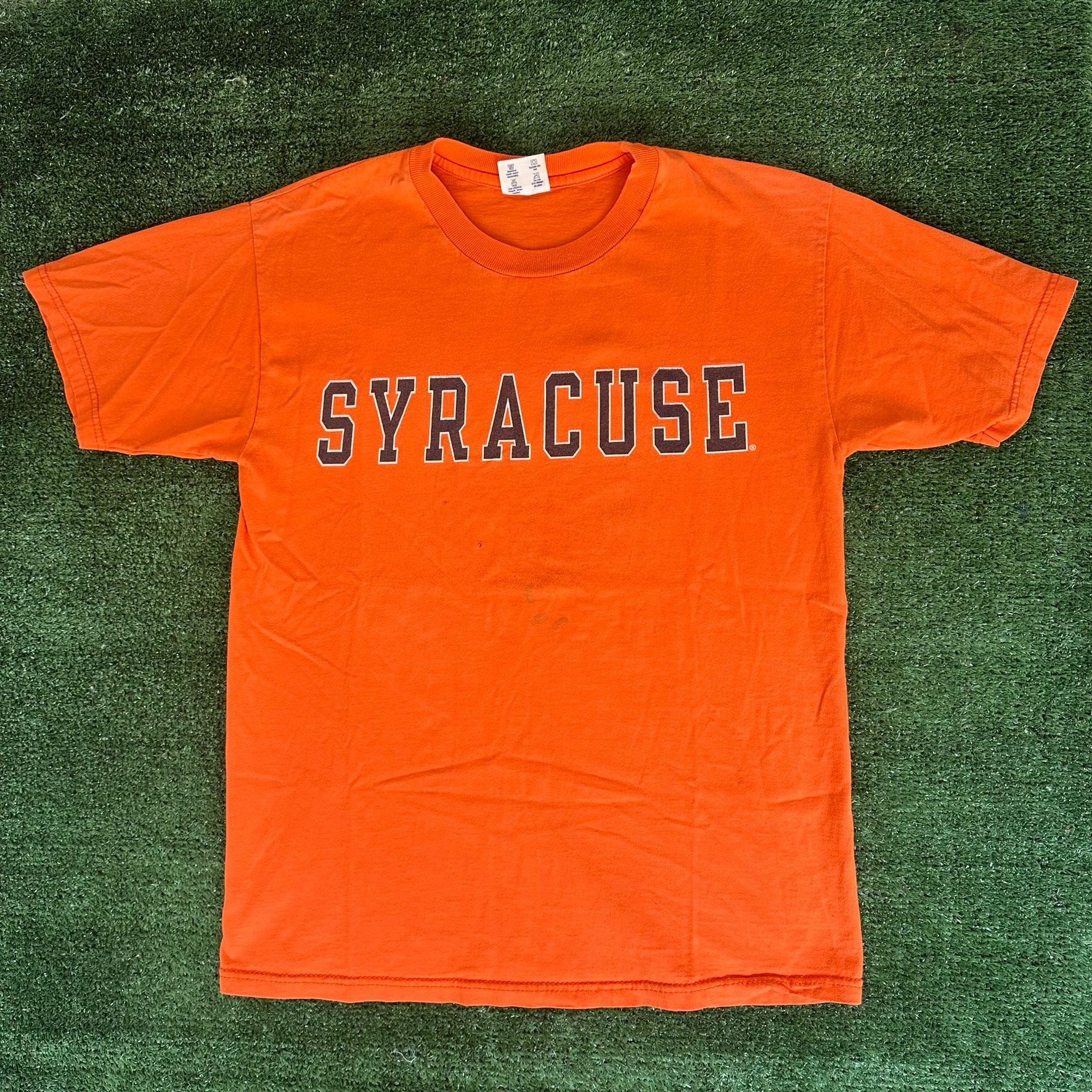 NCAA Vintage Y2K Syracuse University Orange T-Shirt Champion SU C Size US M / EU 48-50 / 2 - 1 Thumbnail