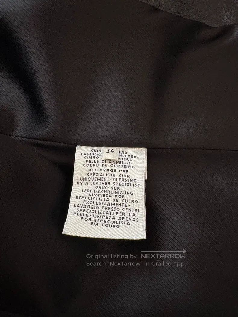 Hermes Hermes Show Model Leather Jacket Size XXS / US 00 / IT 34 - 6 Thumbnail