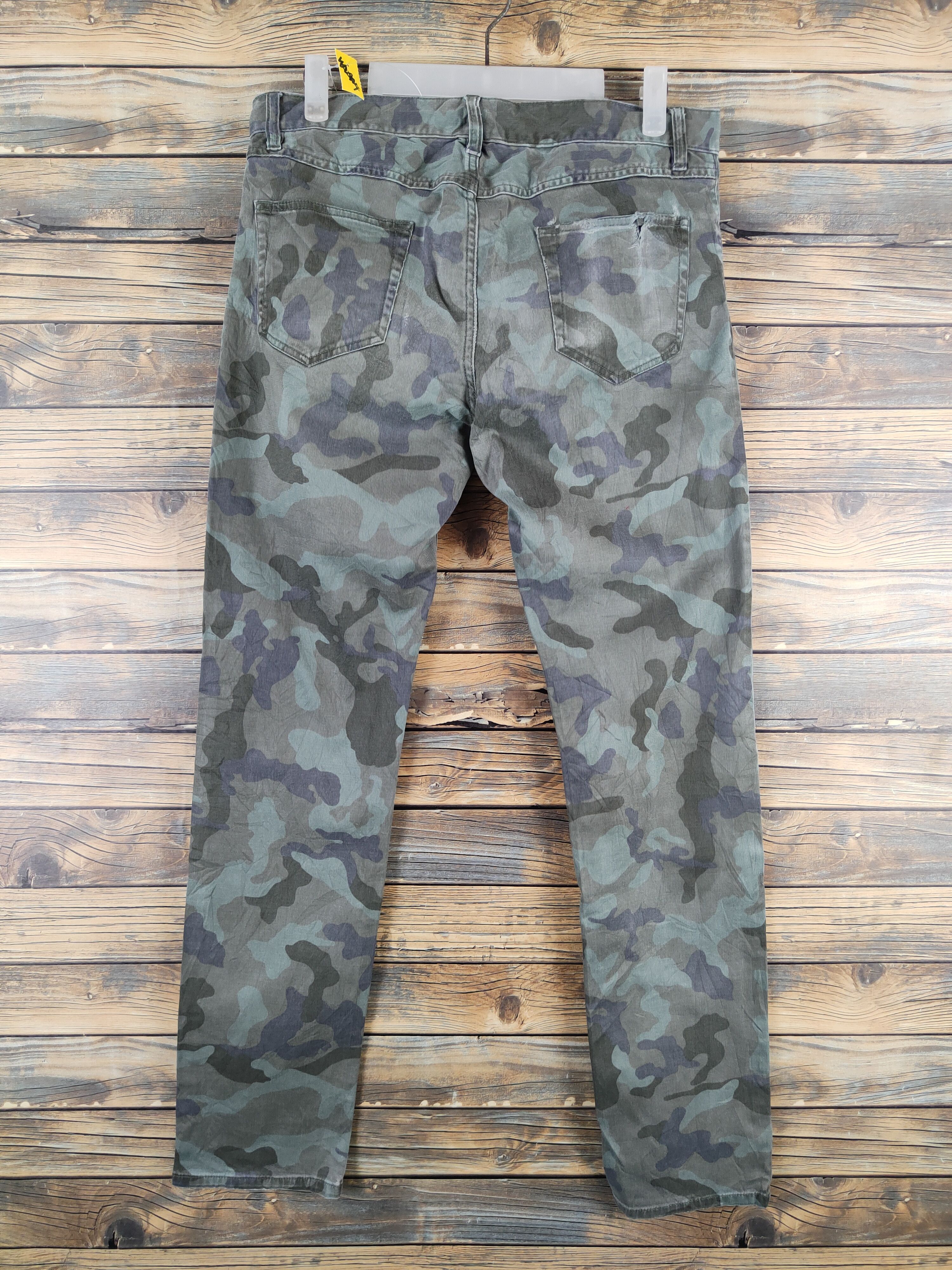 Global Work Global Work Camouflage Multipocket Casual Pants #W2204 Size US 31 - 7 Thumbnail