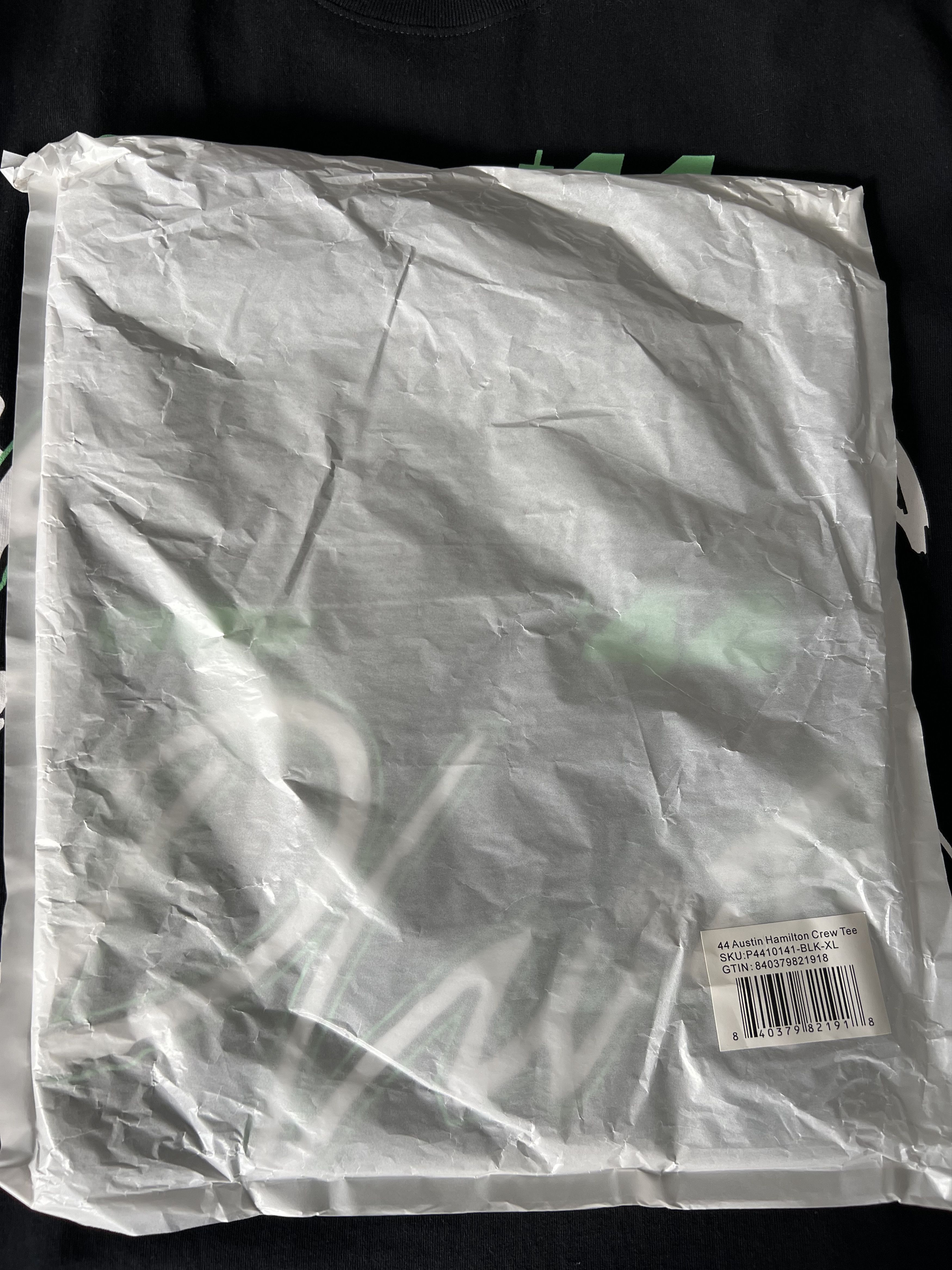 +44 +44 Lewis Hamilton Crew Tee in Black Size US XL / EU 56 / 4 - 7 Thumbnail