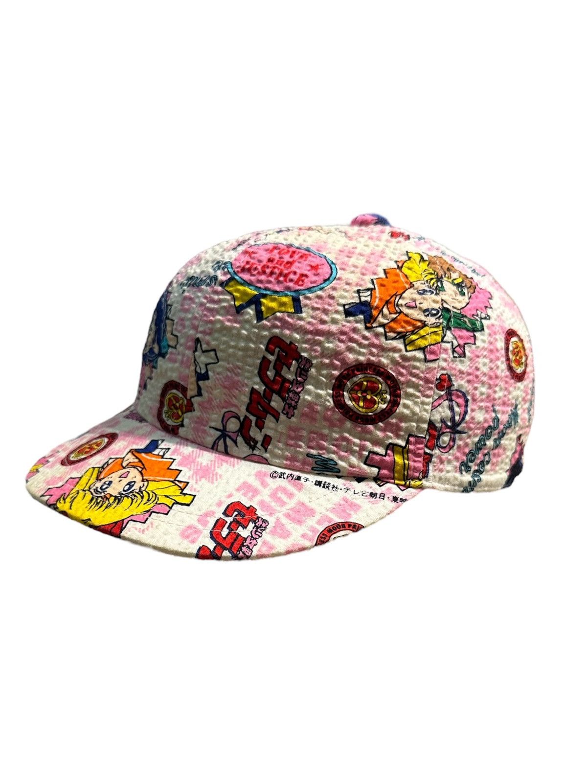 Anime Vintage 1980 Sailor Moon Short Brim Hats Made in Japan Size ONE SIZE - 1 Thumbnail