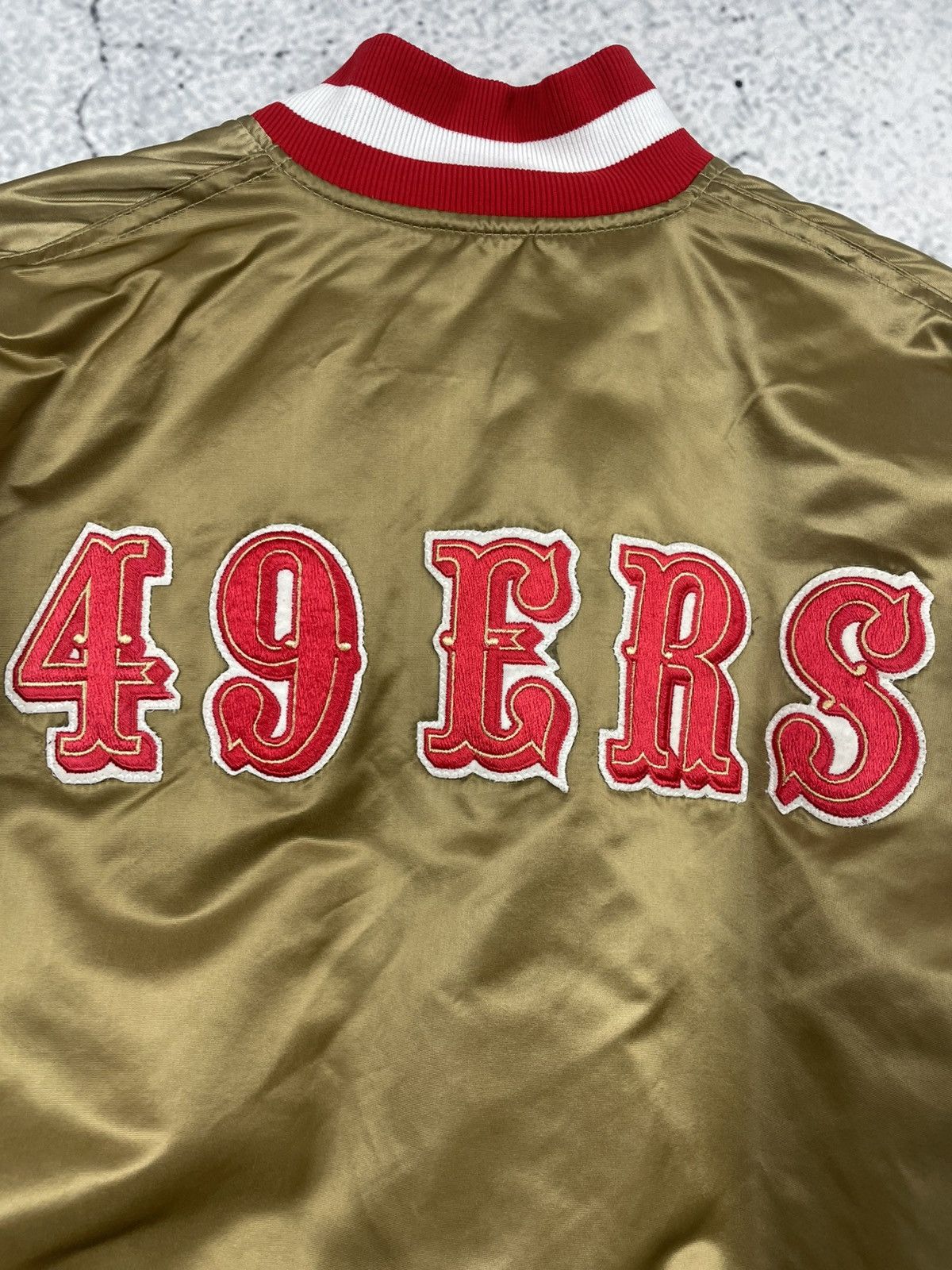Starter Starter XL San Francisco Golden NFL Starter Jacket Bombereg Size US XL / EU 56 / 4 - 8 Thumbnail