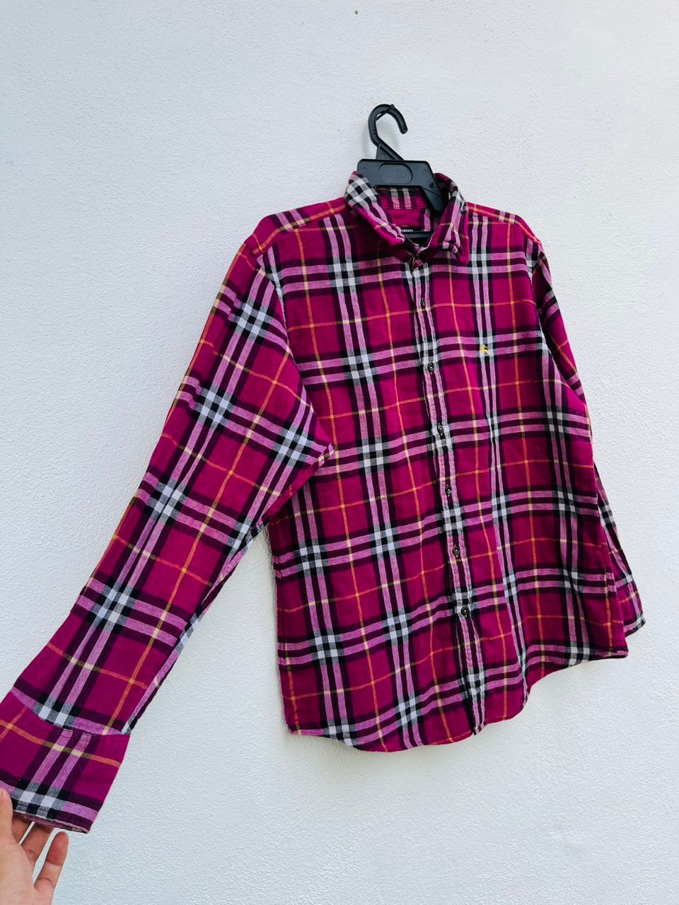 Burberry × Japanese Brand Vintage Burberry Long Sleeve Shirt Size US M / EU 48-50 / 2 - 3 Thumbnail