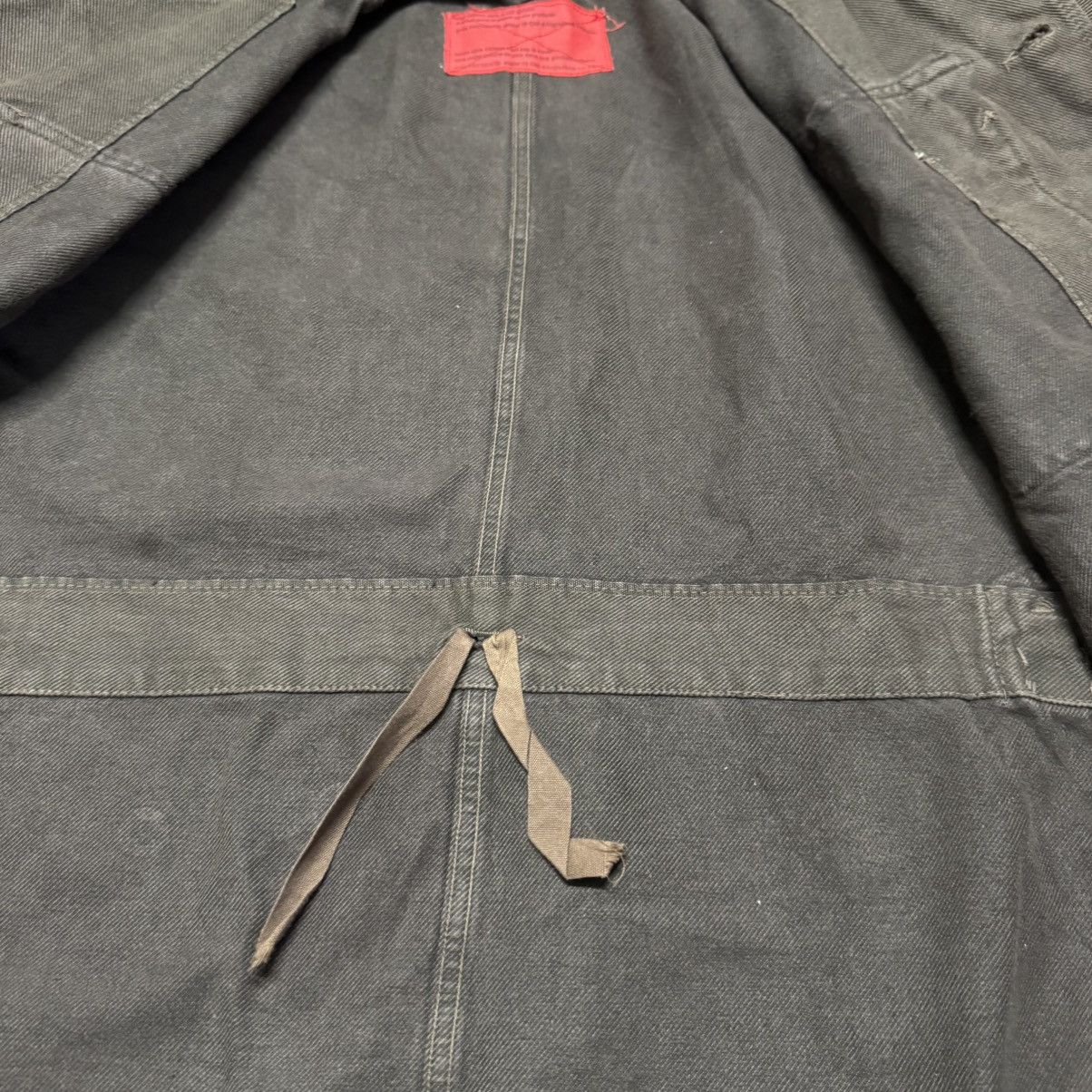 Vintage Vintage Swiss Army Worker Jacket Reworked Size US M / EU 48-50 / 2 - 22 Thumbnail