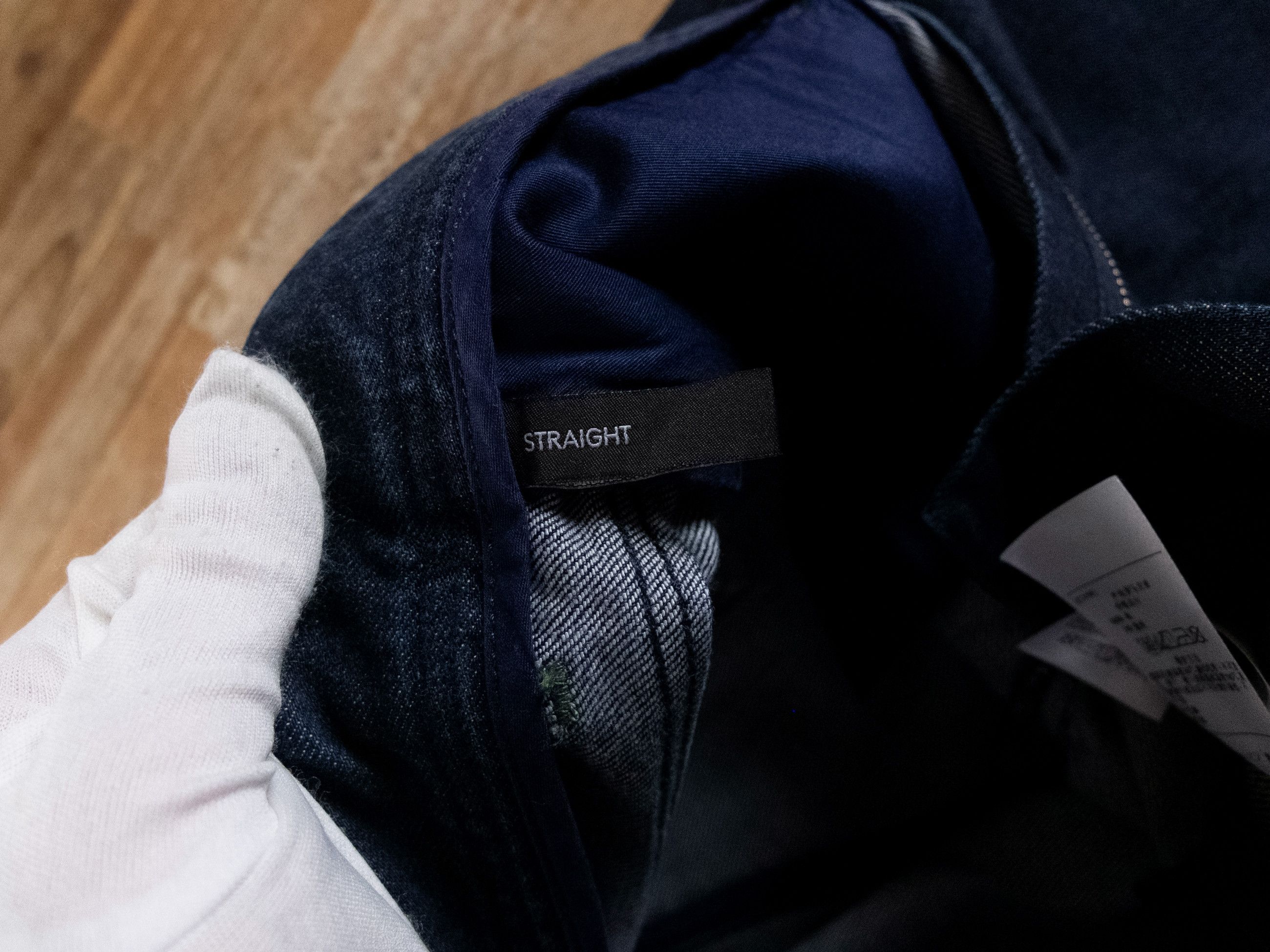 Z Zegna Z ZEGNA straight leg navy blue denim jeans authentic 31 Size US 31 - 5 Thumbnail