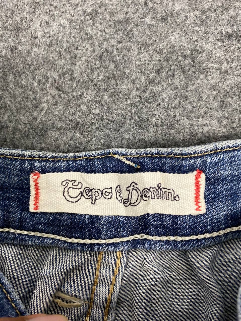 Japanese Brand cepo &denim union made soft distressed denim Size 31" - 10 Thumbnail