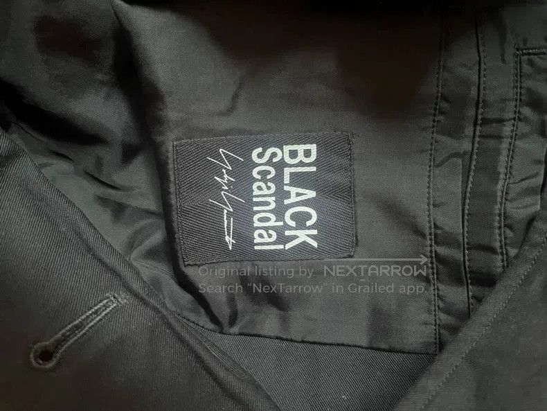 Yohji Yamamoto Yohji Yamamoto Black Scandal Jacket. Size US S / EU 44-46 / 1 - 3 Thumbnail