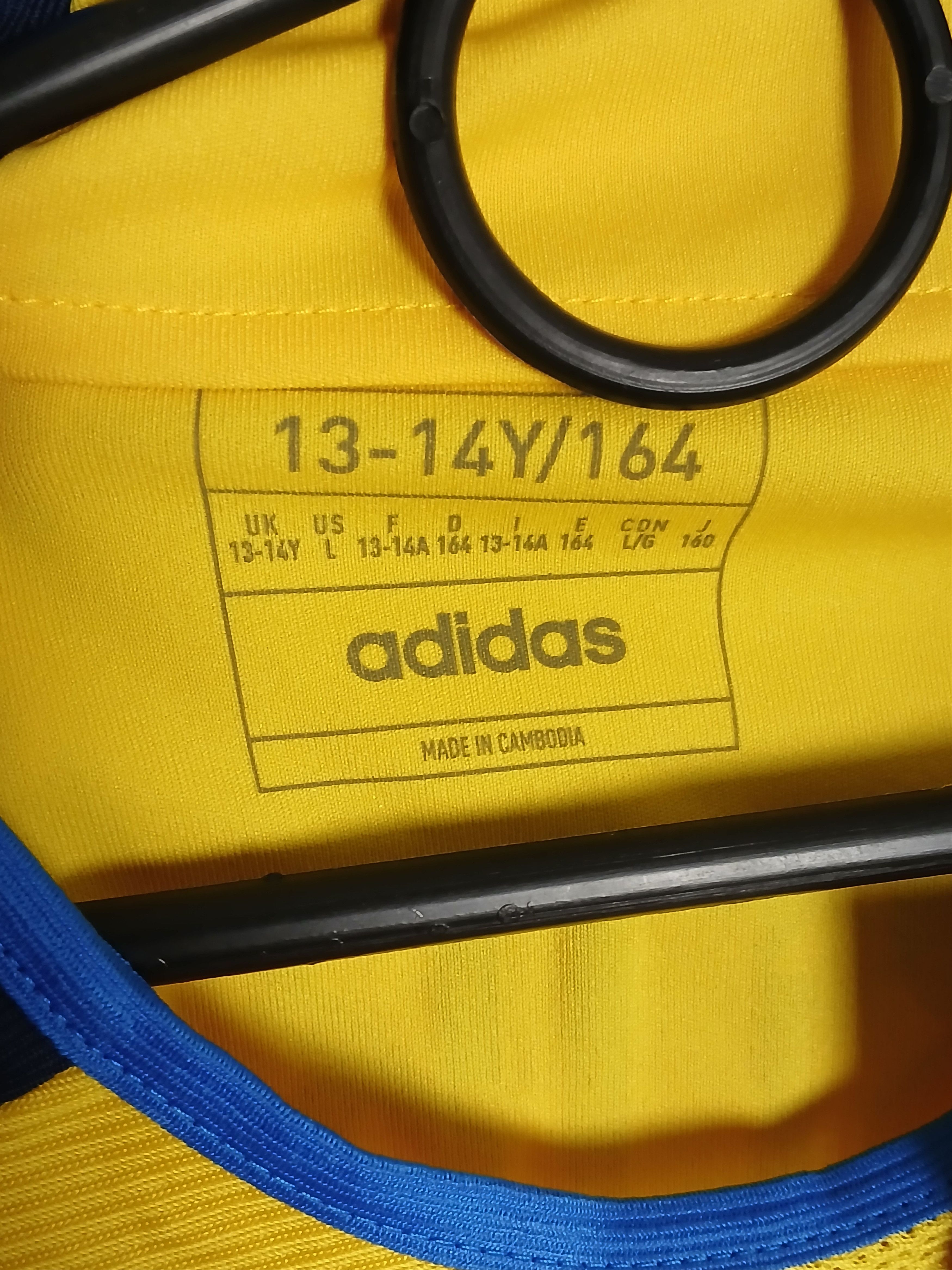 Adidas KIDS Sweden National Team 24/25 Home Football Jersey T-Shirt Size US S / EU 44-46 / 1 - 7 Thumbnail