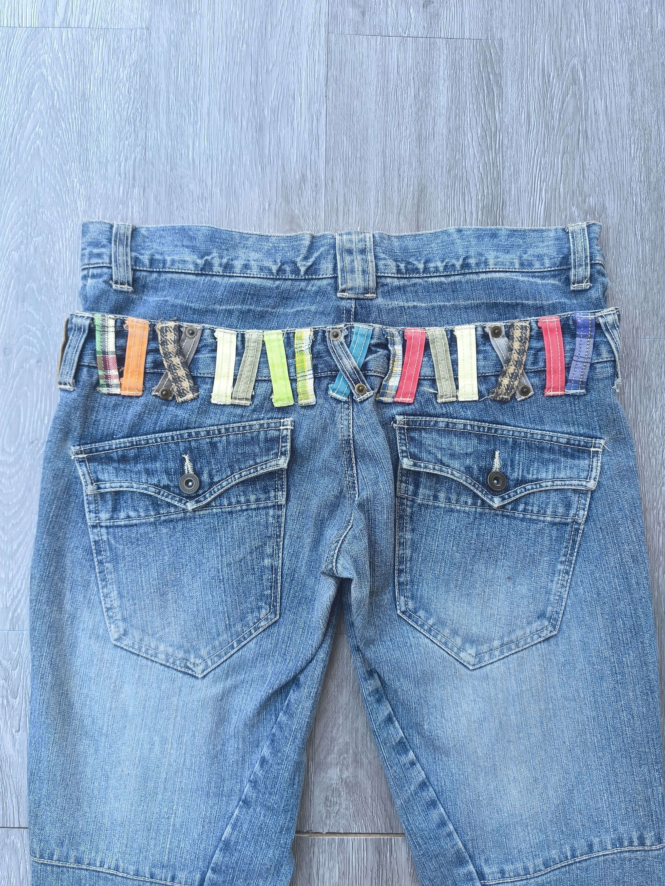 If Six Was Nine × Japanese Brand × Le Grande Bleu (L.G.B.) JAPANESE BRAND JEANS RARE DESIGN Size US 34 / EU 50 - 6 Thumbnail