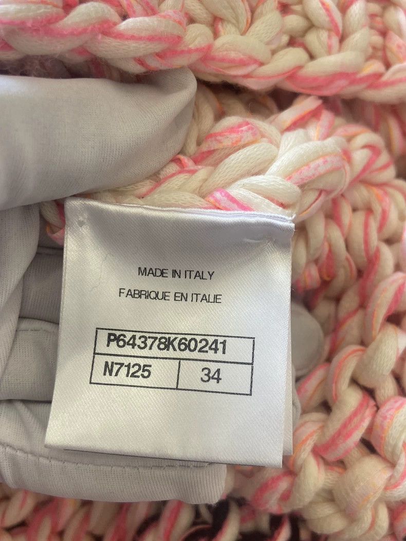 Chanel Chanel 20 Rooftop Series Pink and Black Cardigan Jacket Th Size XXS / US 00 / IT 34 - 4 Thumbnail
