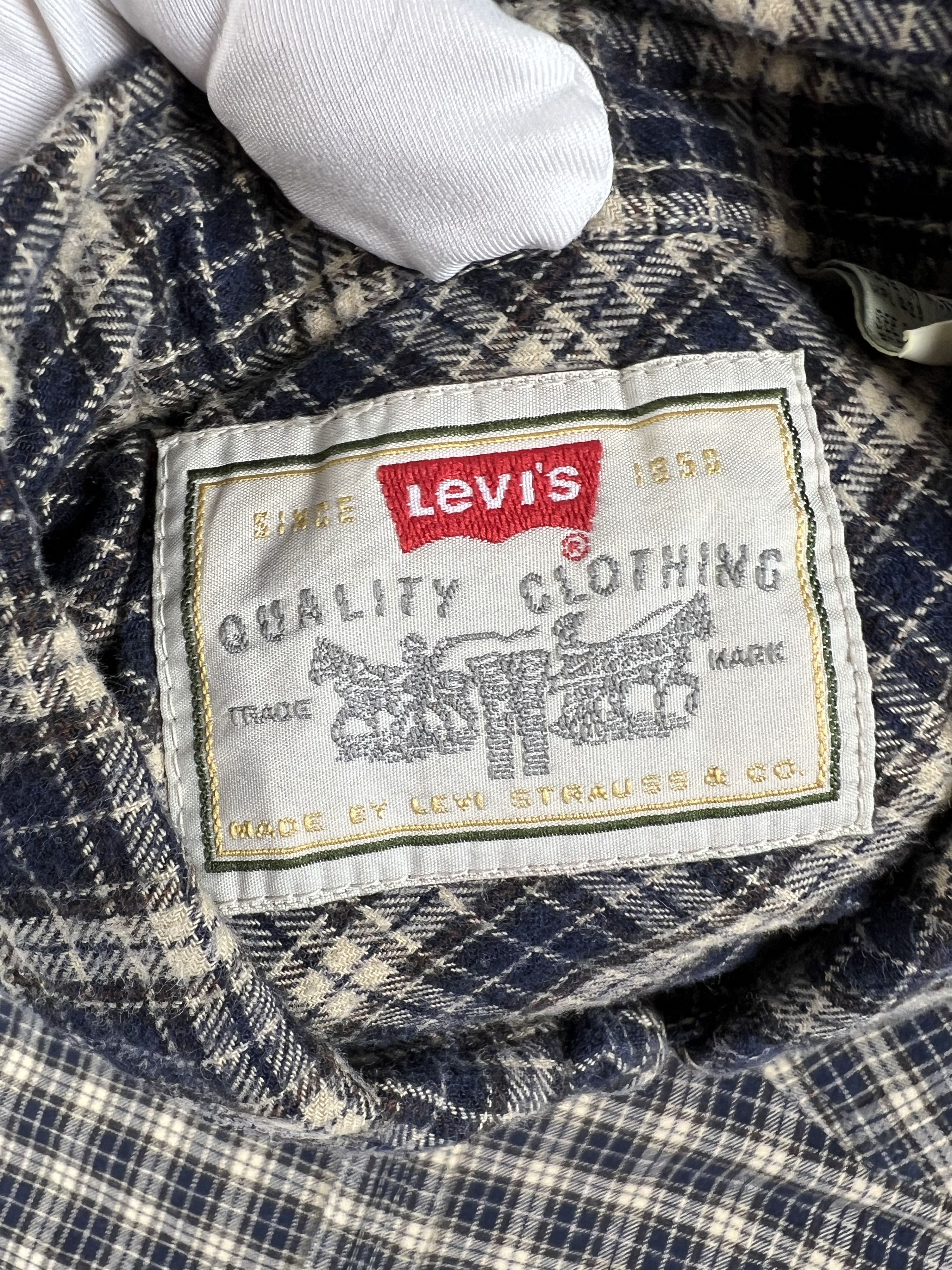 Levi's × Levi's Vintage Clothing × Vintage Levis Flanel Shirt Made in Russia XL Size US XL / EU 56 / 4 - 6 Thumbnail