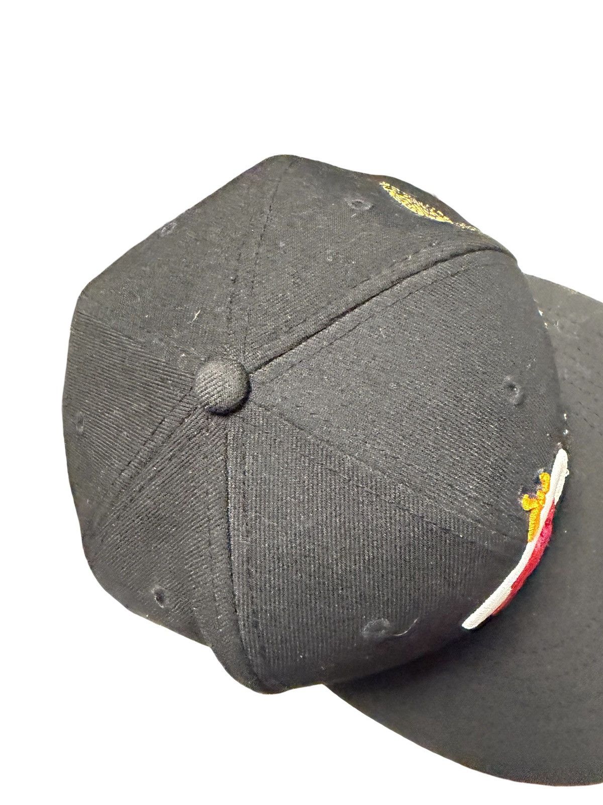 FELT FELT Miami Heat New Era Fitted Hat 7 5/8 RARE Size ONE SIZE - 6 Thumbnail