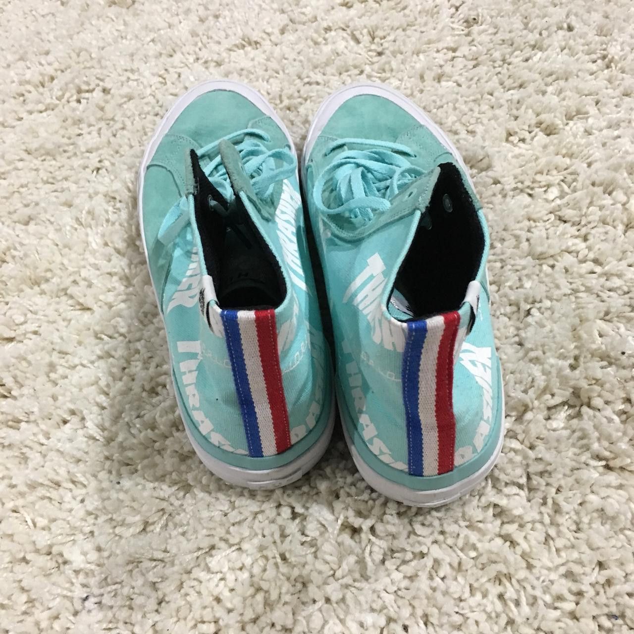 Huf × Thrasher HUF x Thrasher Teal Classic Hi Size US 13 / EU 46 - 2 Thumbnail