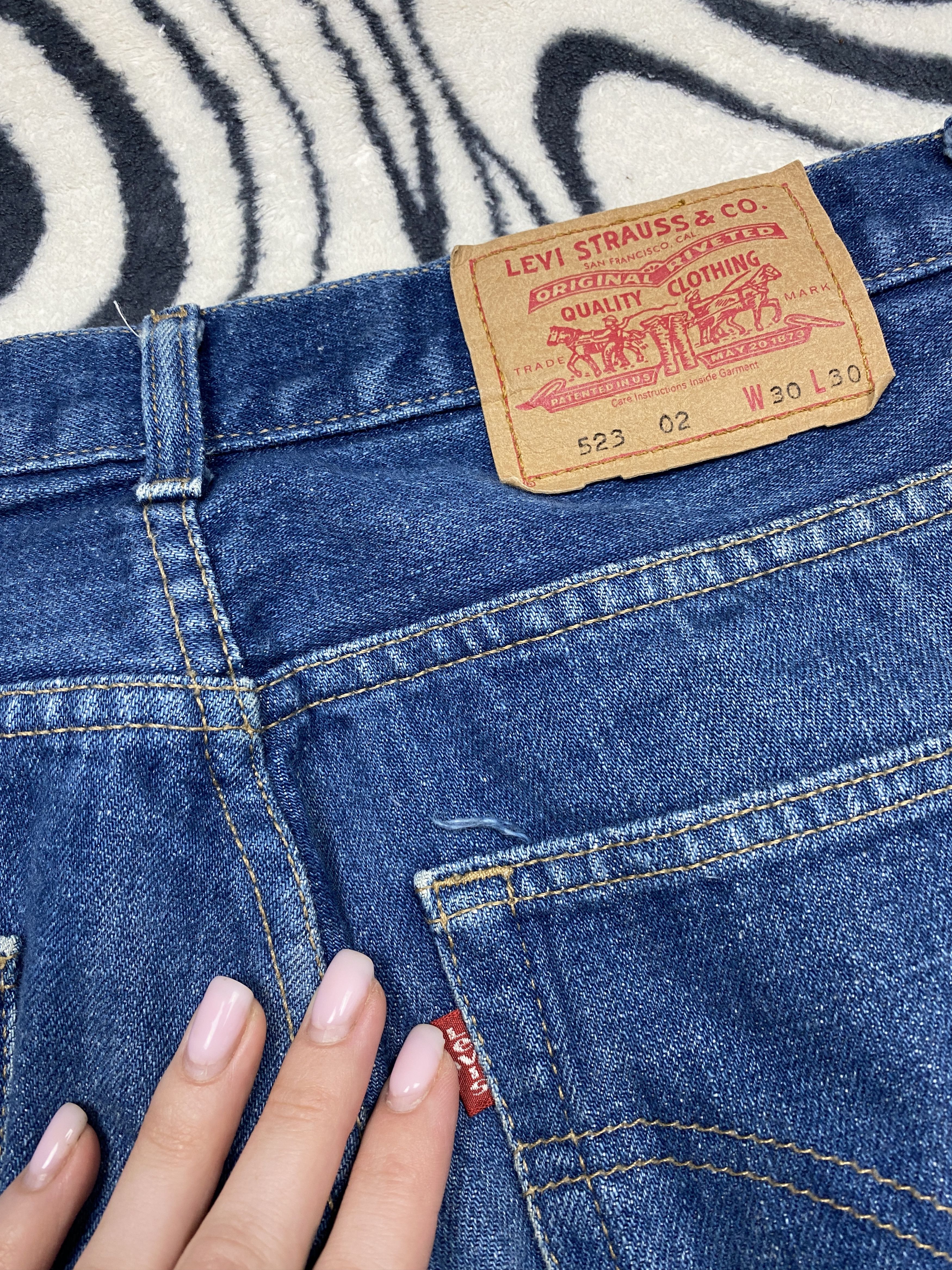 Levi's Levis 523 Vintage Denim Pants Jeans Size US 30 / EU 46 - 3 Thumbnail